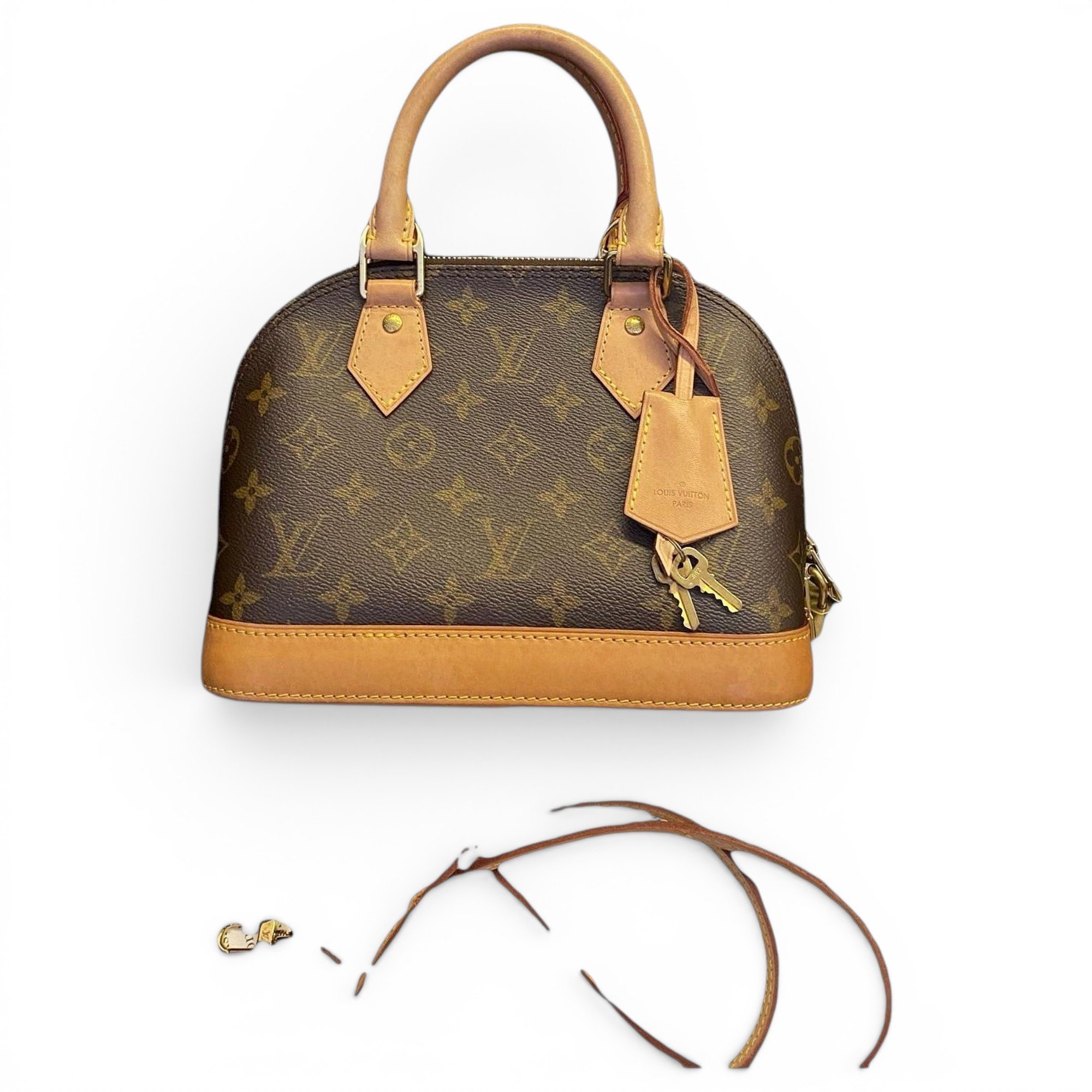 Alma BB leather handbag