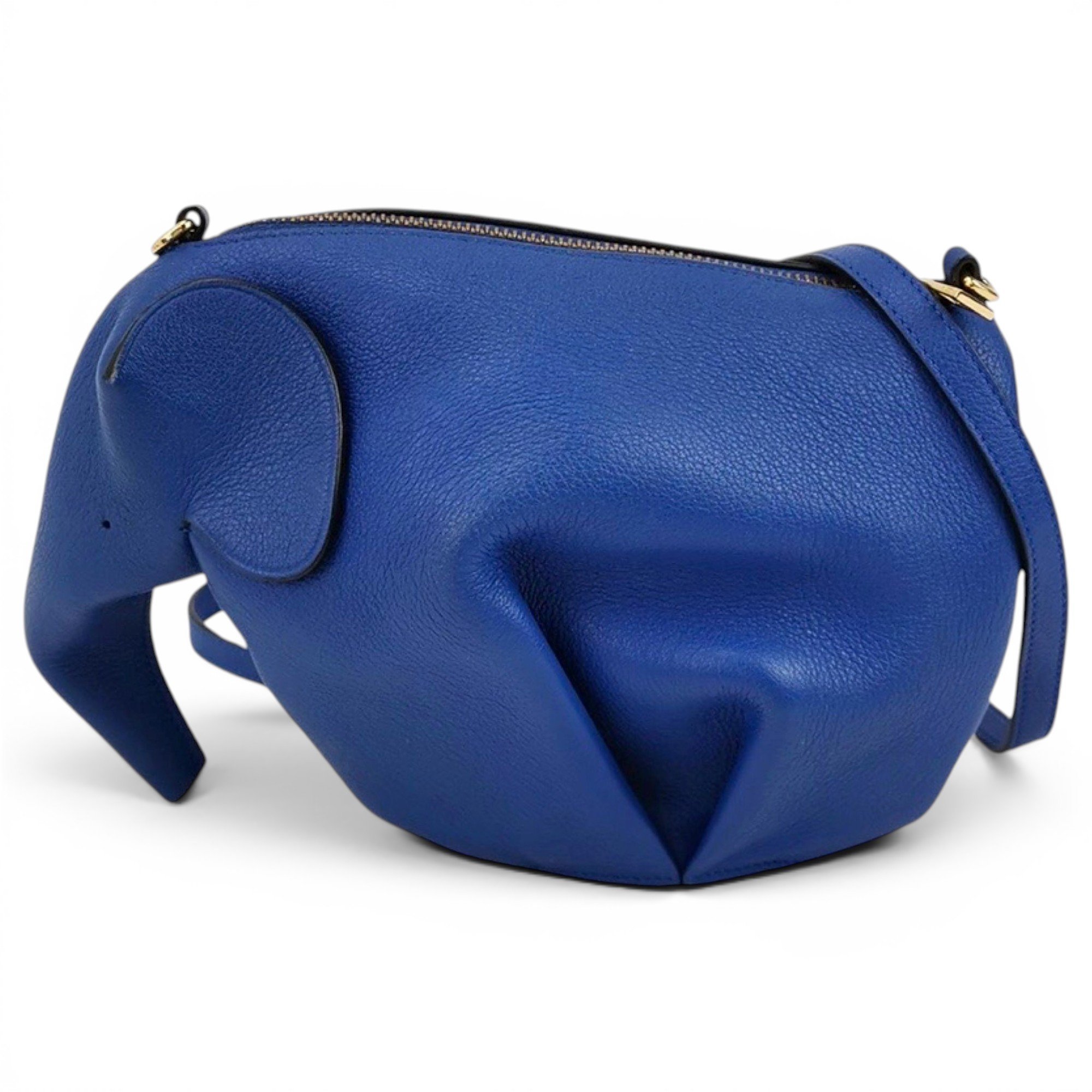Animals leather crossbody bag