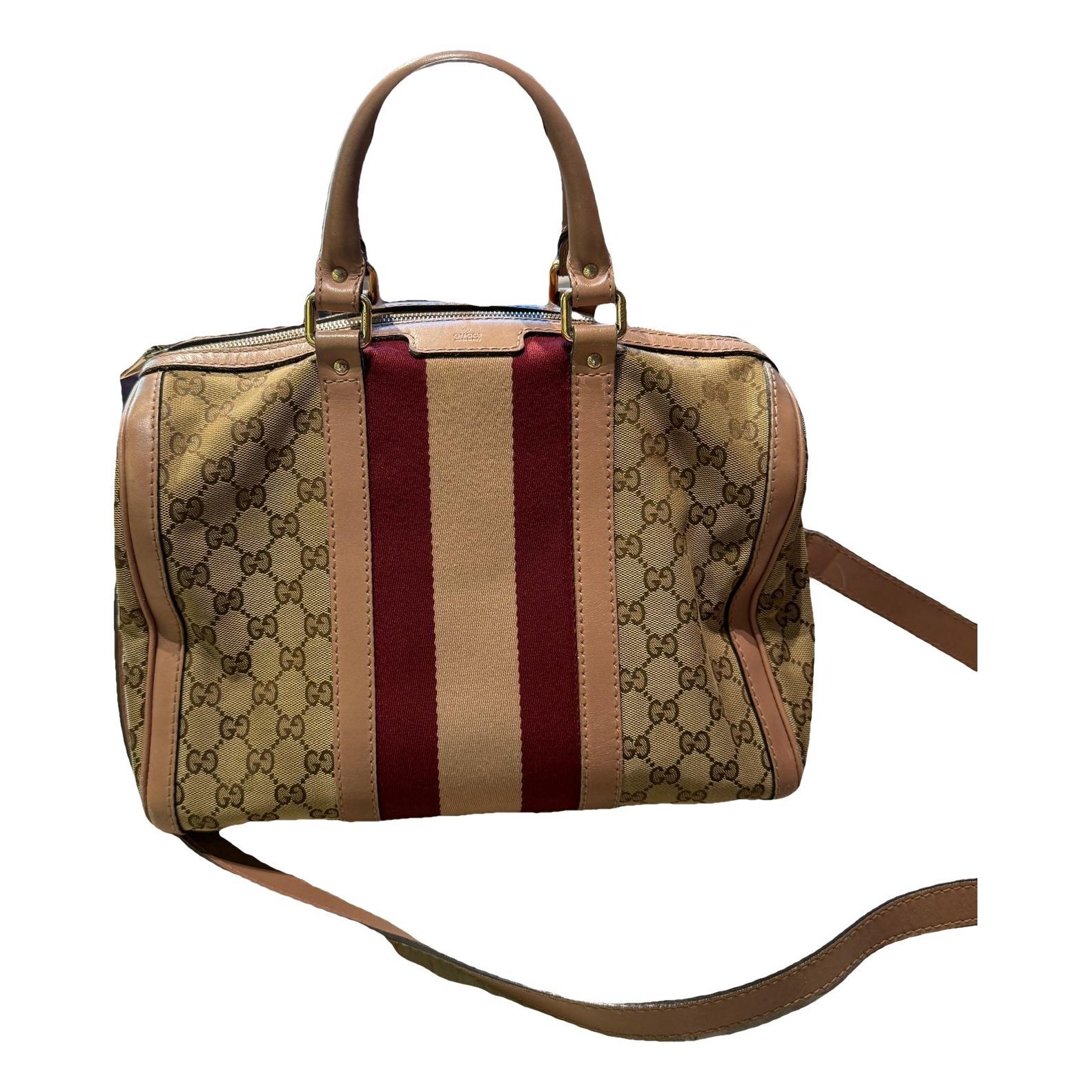 Leather handbag