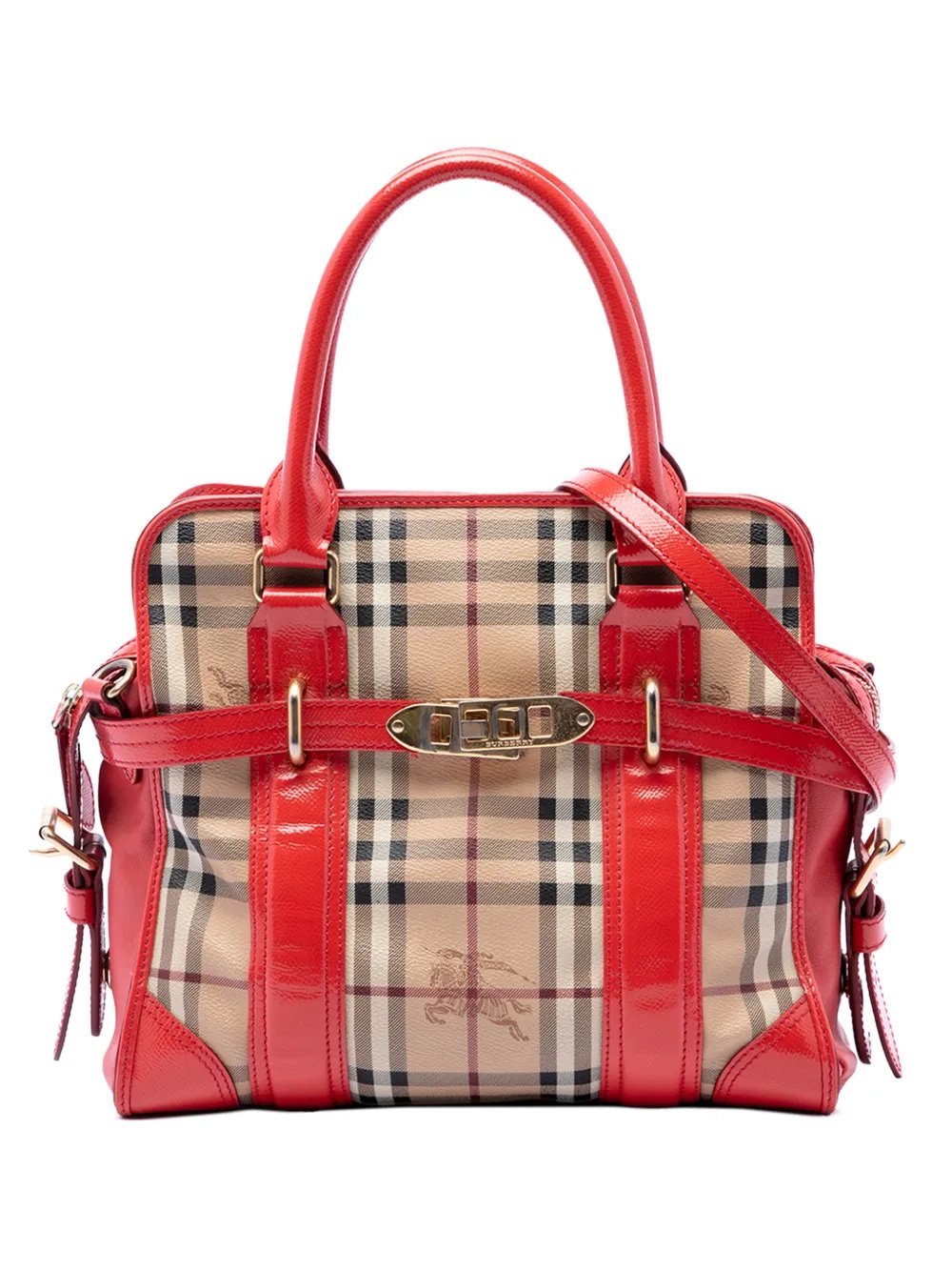 2000-2017 Haymarket Check Coated Canvas Minford Portrait satchel