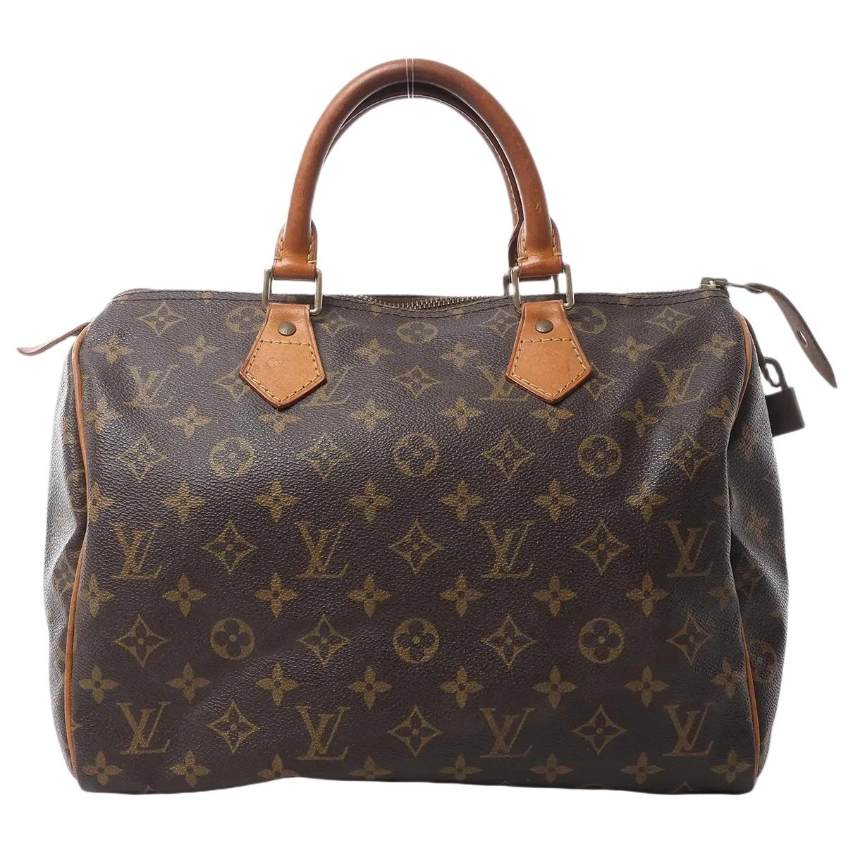 Speedy leather handbag