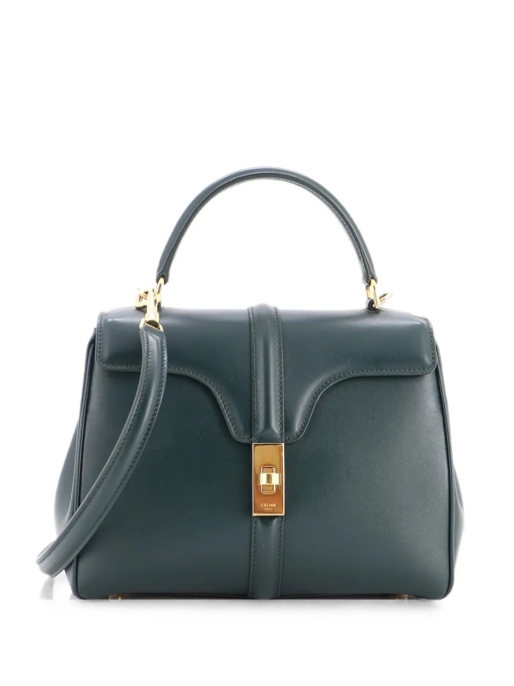 16 Top Handle Bag Smooth Calfskin Small satchel