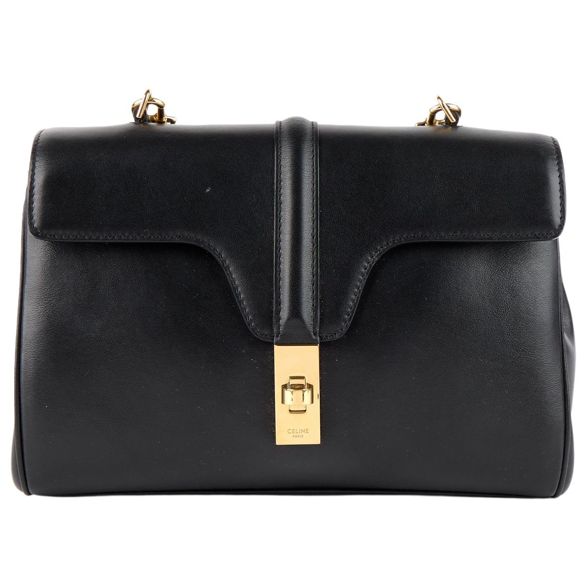 Sac 16 leather crossbody bag