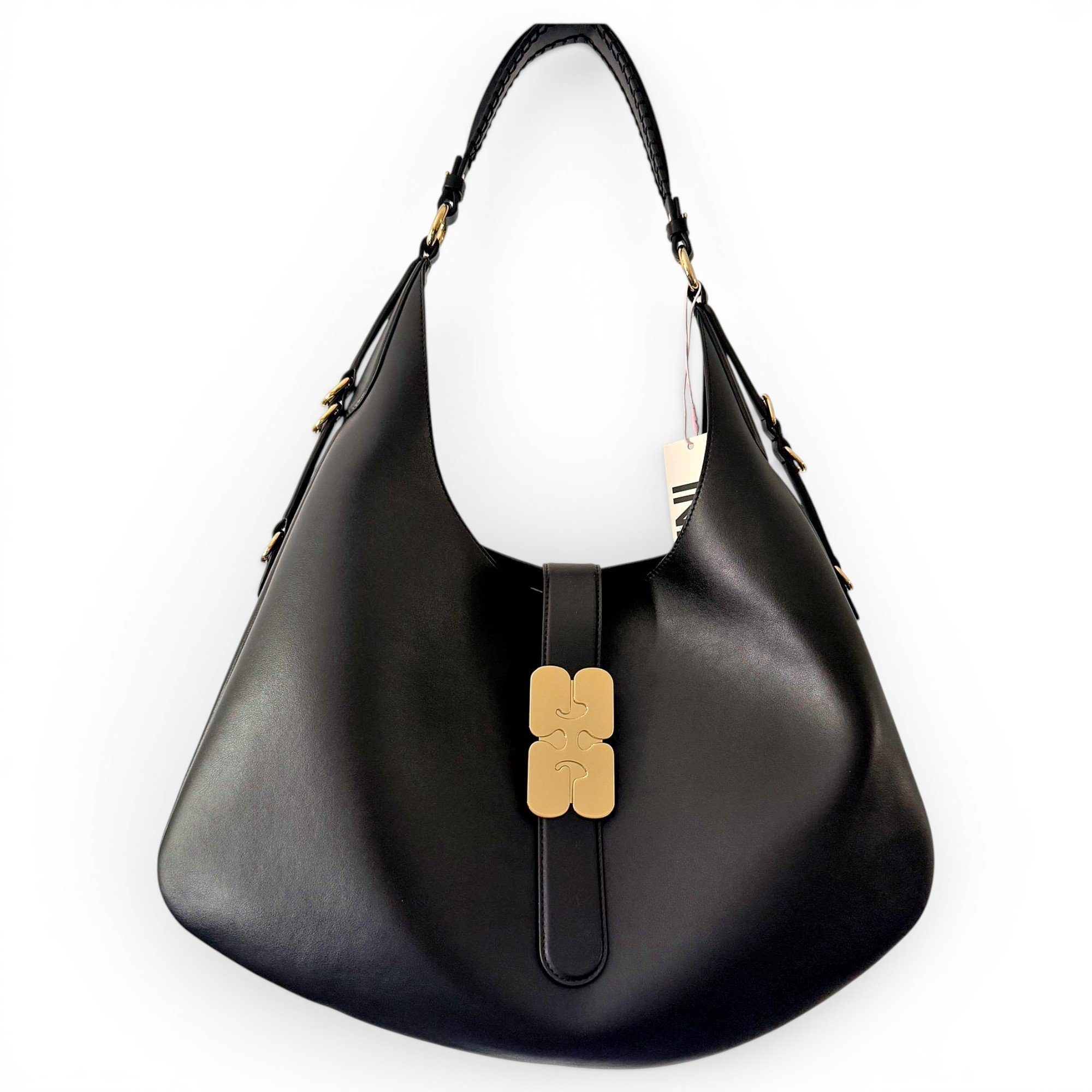 Hobo leather handbag