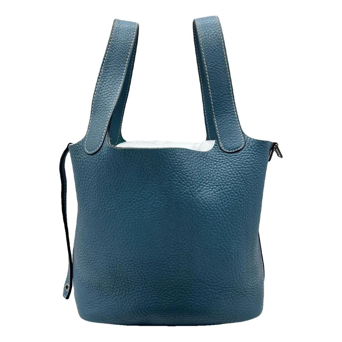 Picotin leather handbag