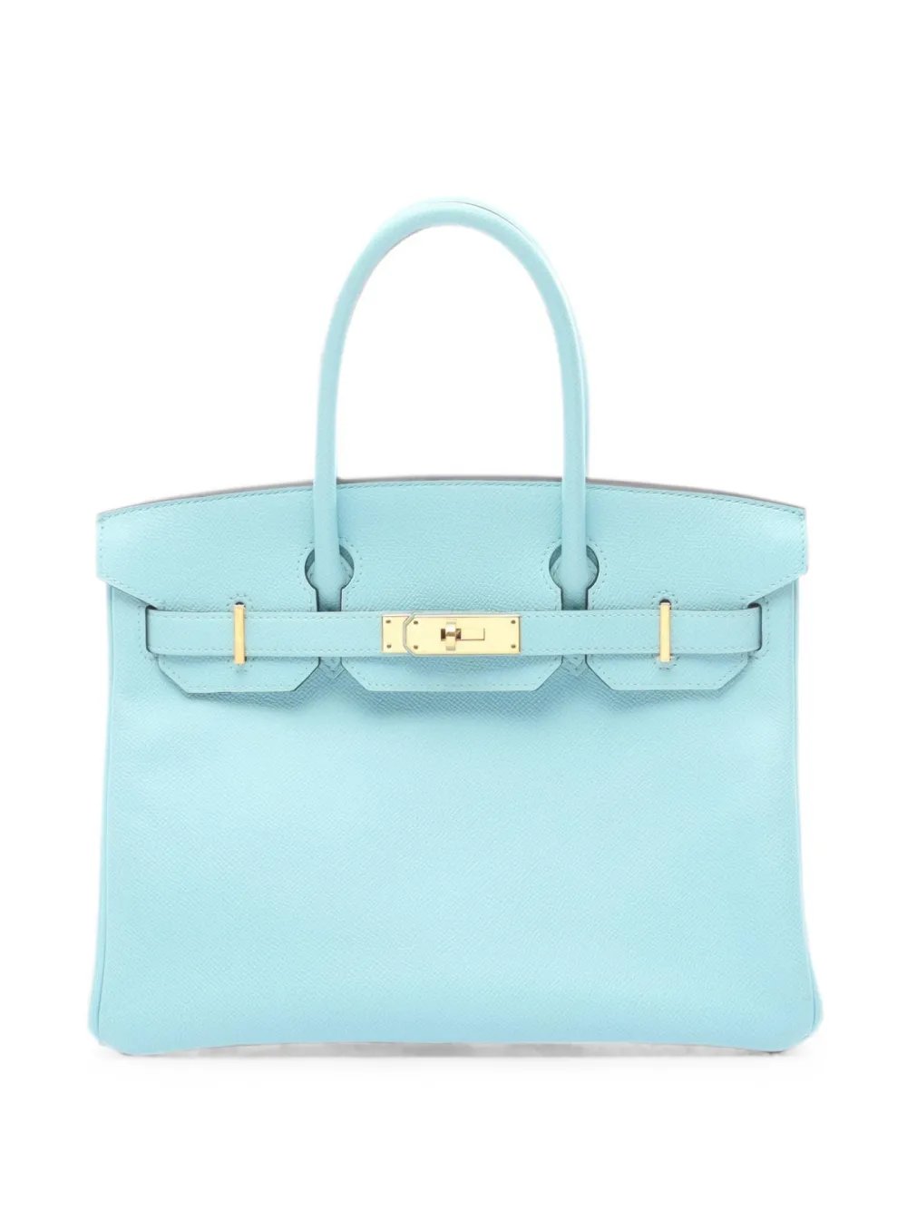 Hermes 2015 30 Birkin leather tote bag
