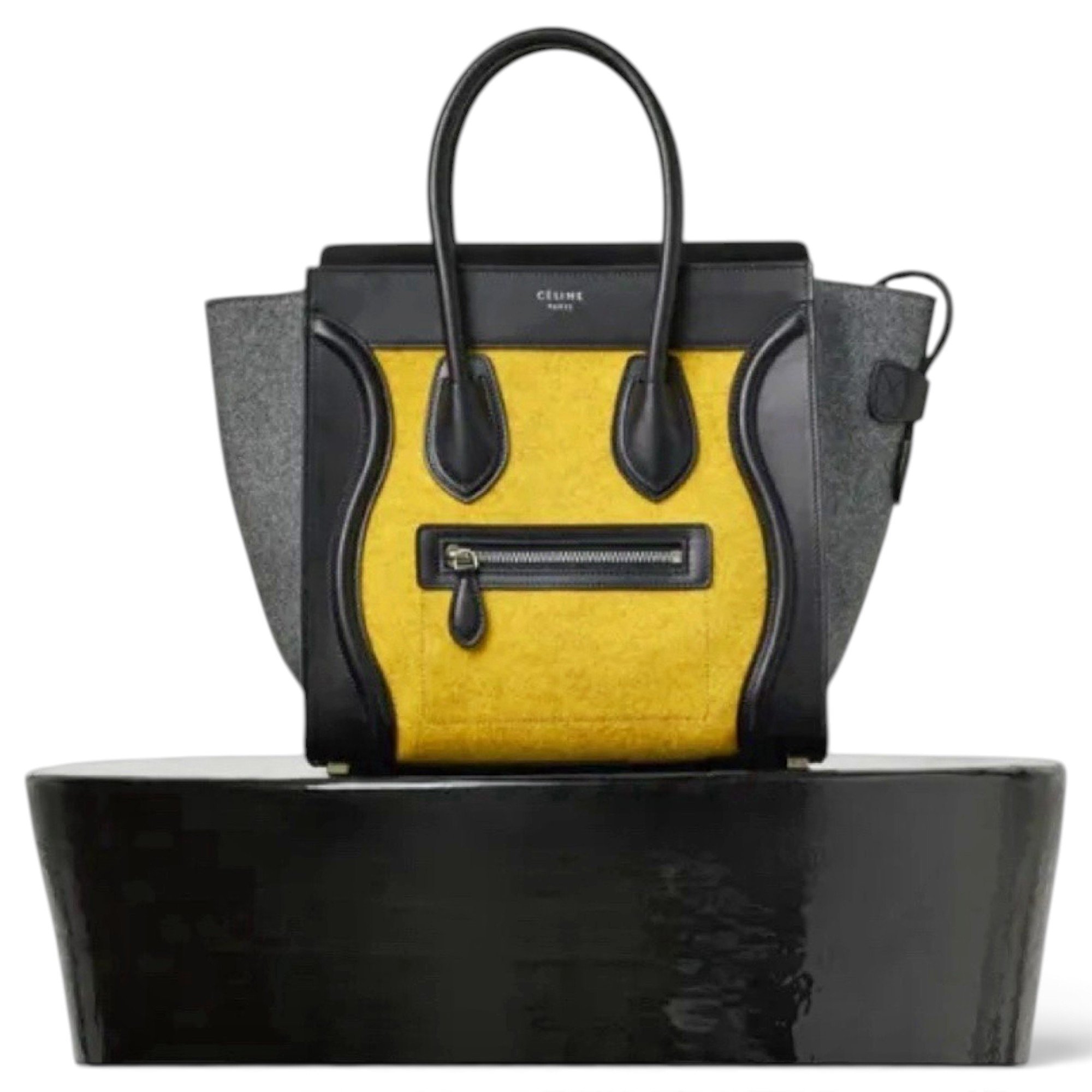Luggage leather handbag