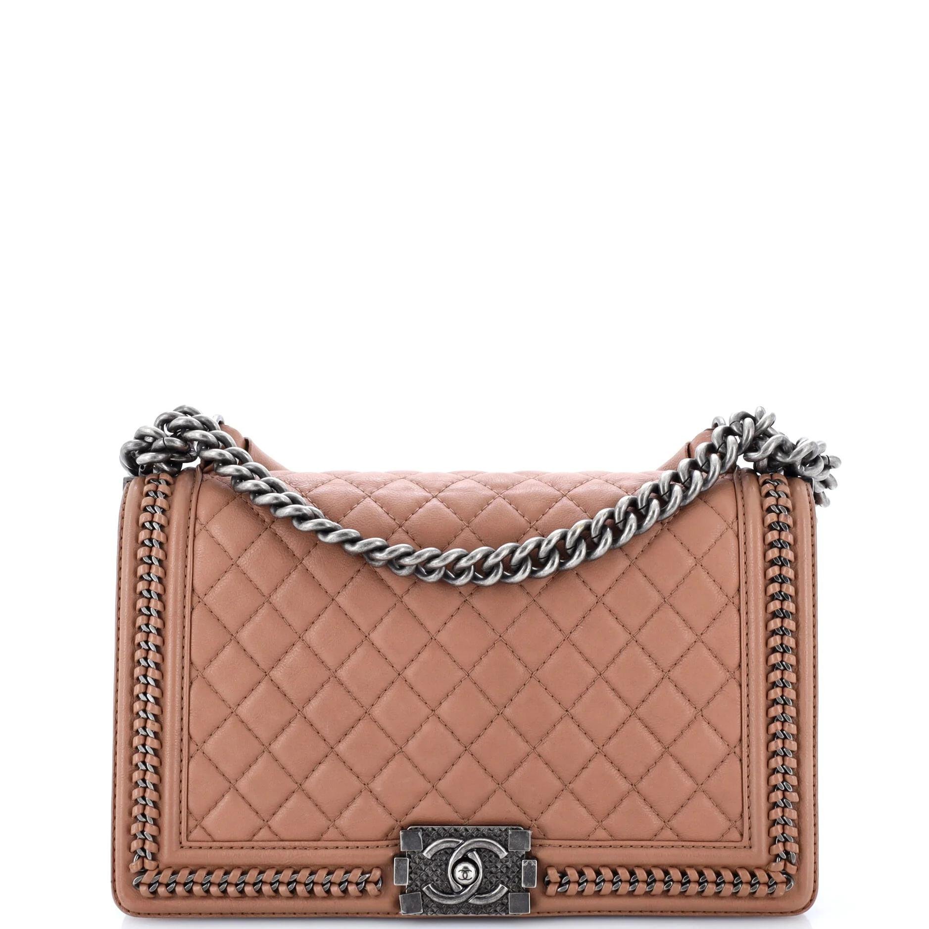 Boy leather handbag