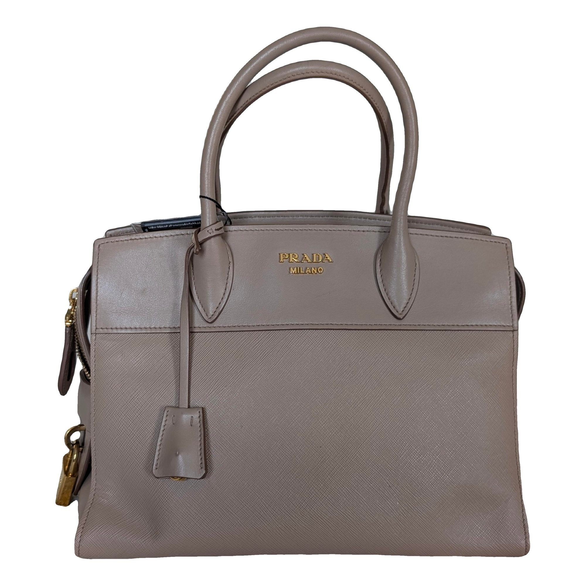 Leather tote