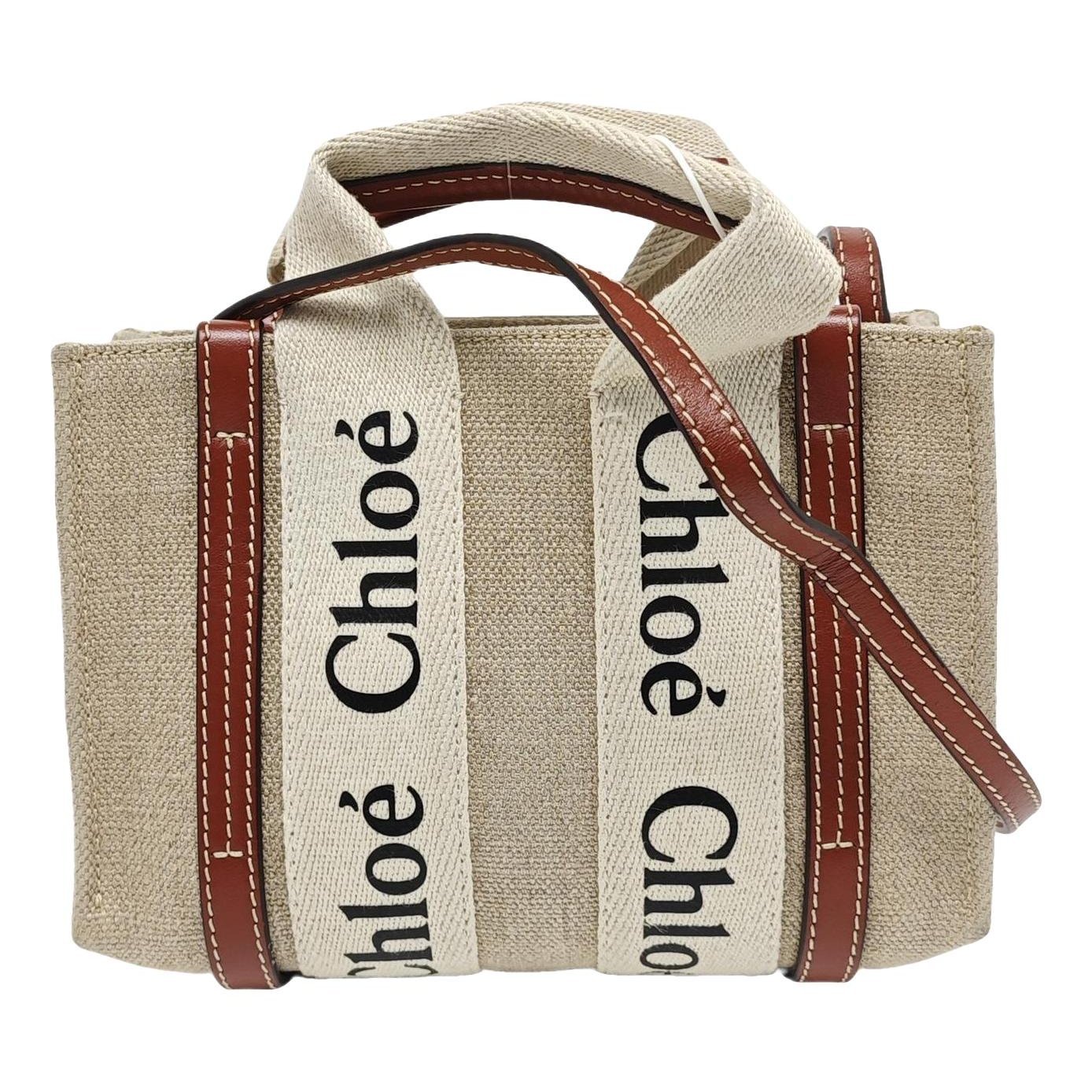 Woody cloth handbag