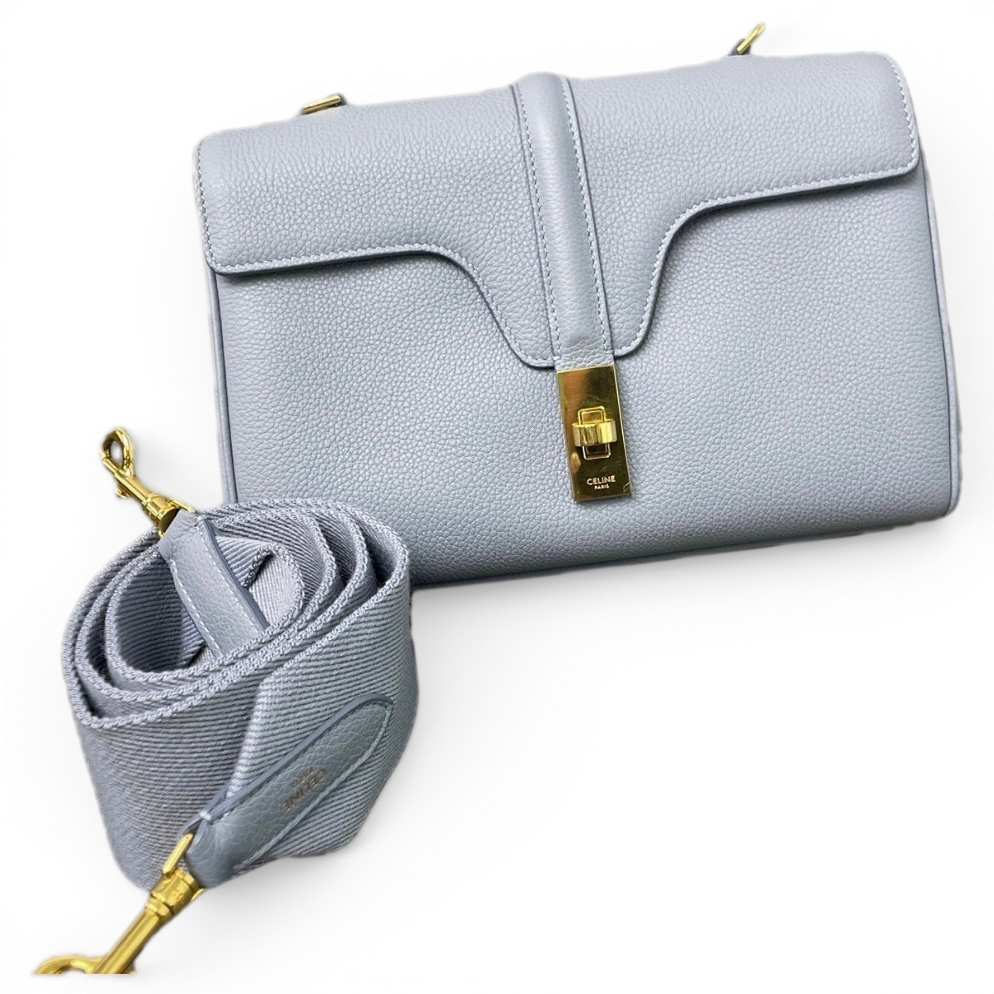 Sac 16 leather handbag