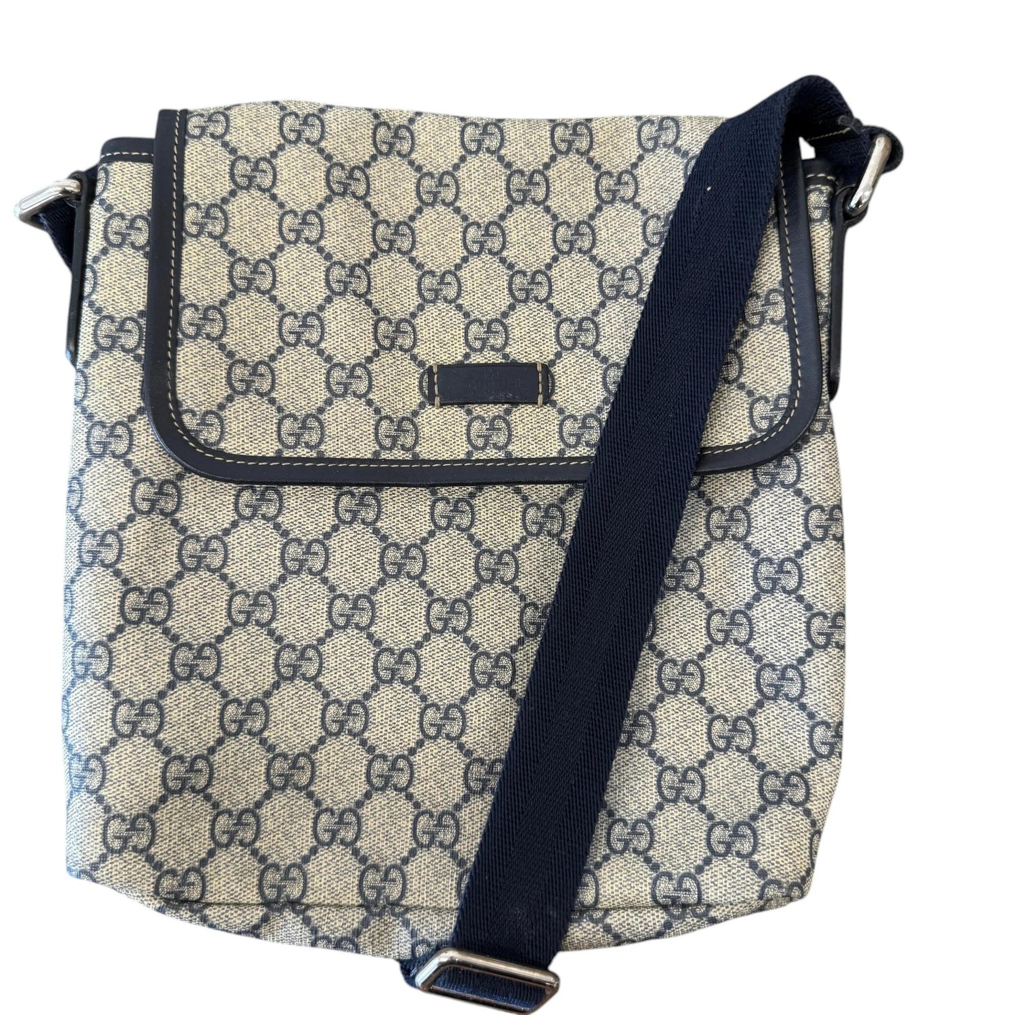 Leather satchel