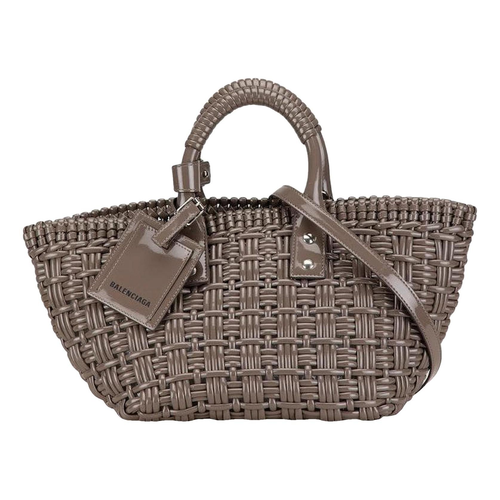 Balenciaga Bistro Panier leather tote