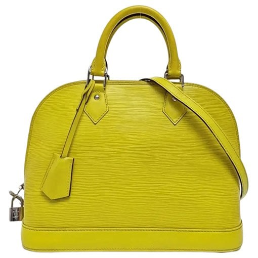 Alma leather handbag