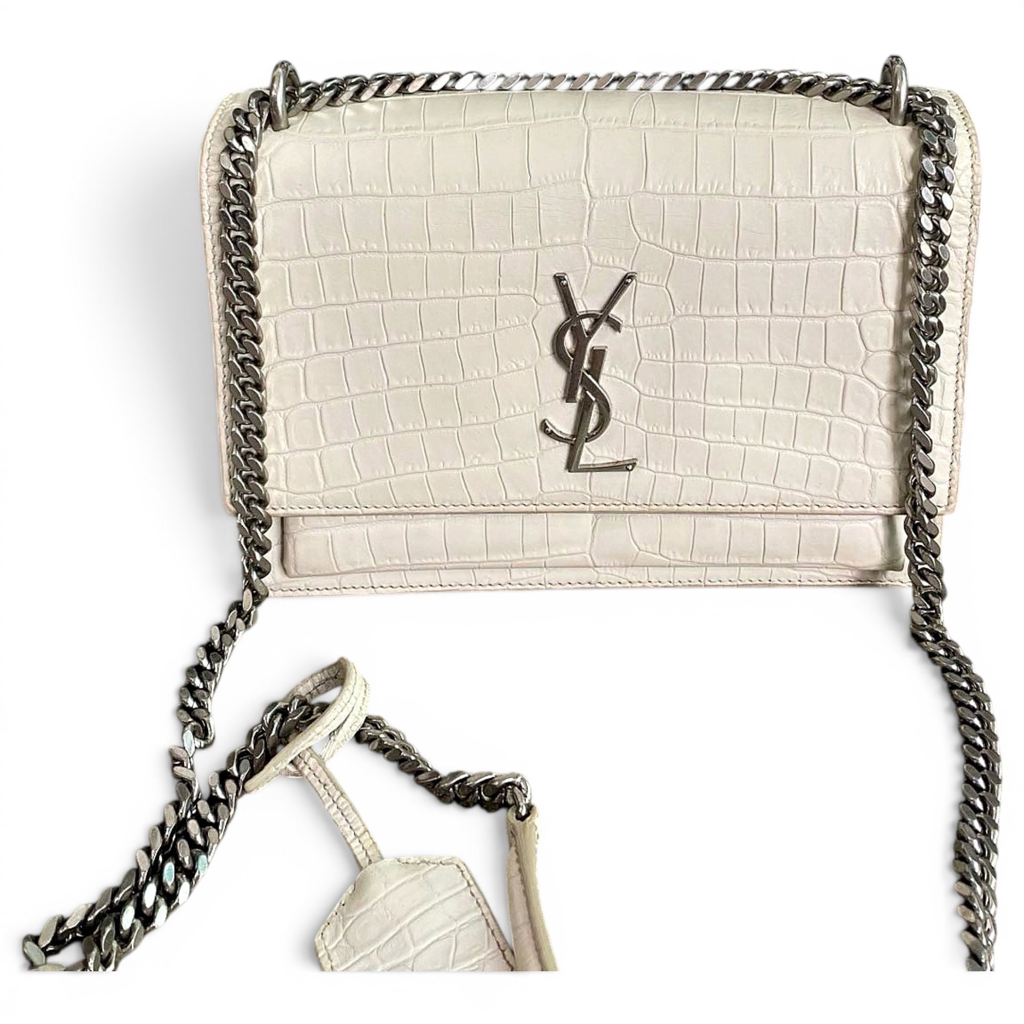 Sunset leather handbag