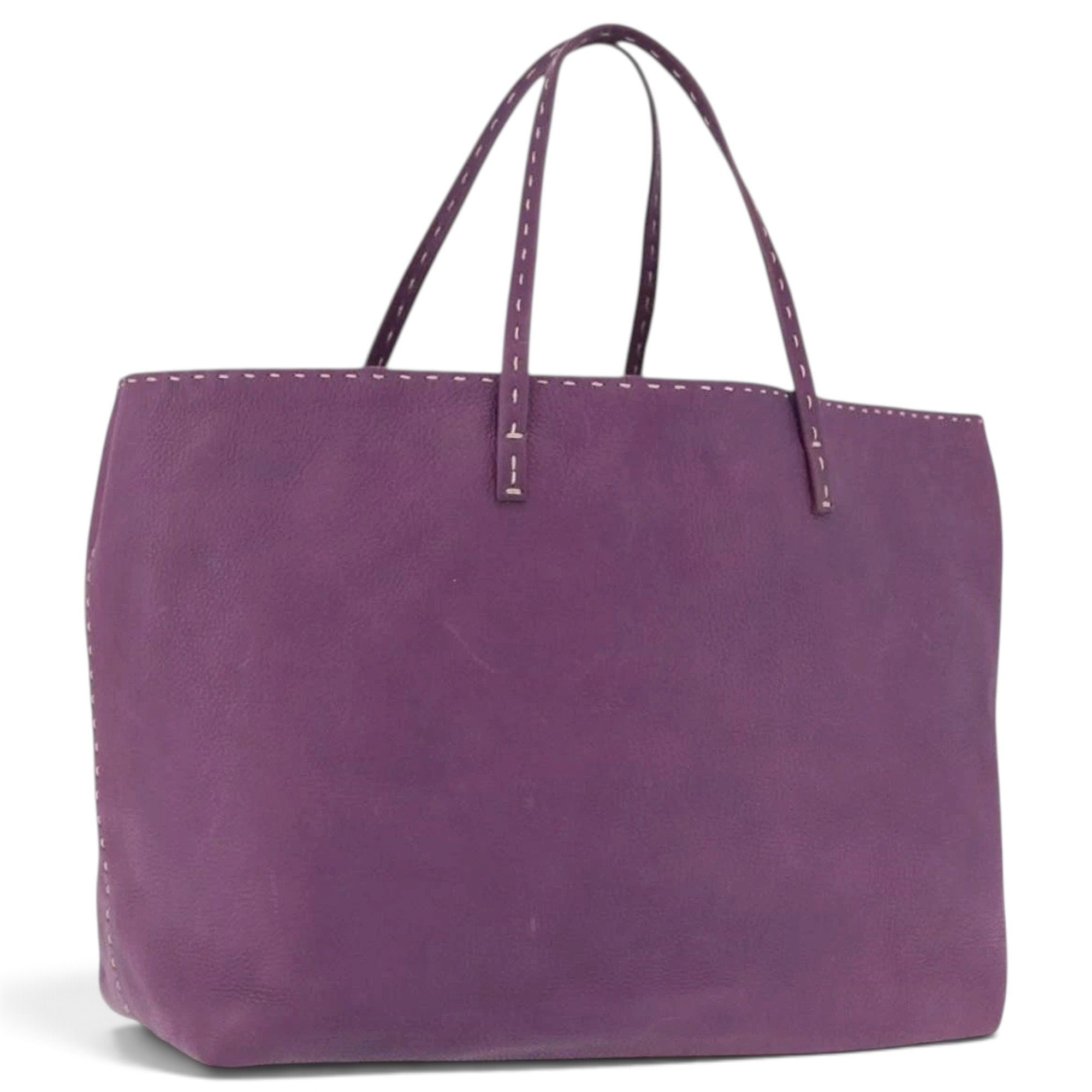 Leather tote