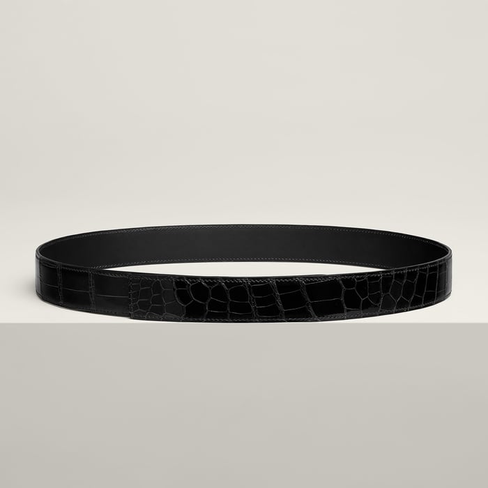 Noir Leather Strap 32 MM
