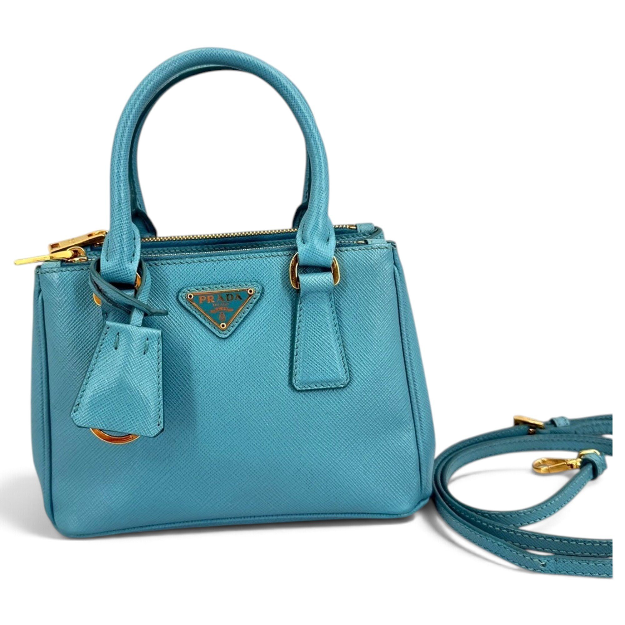 Galleria leather handbag