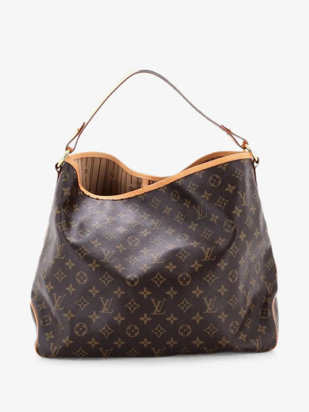 Delightful Handbag Monogram Canvas MM hobo bag