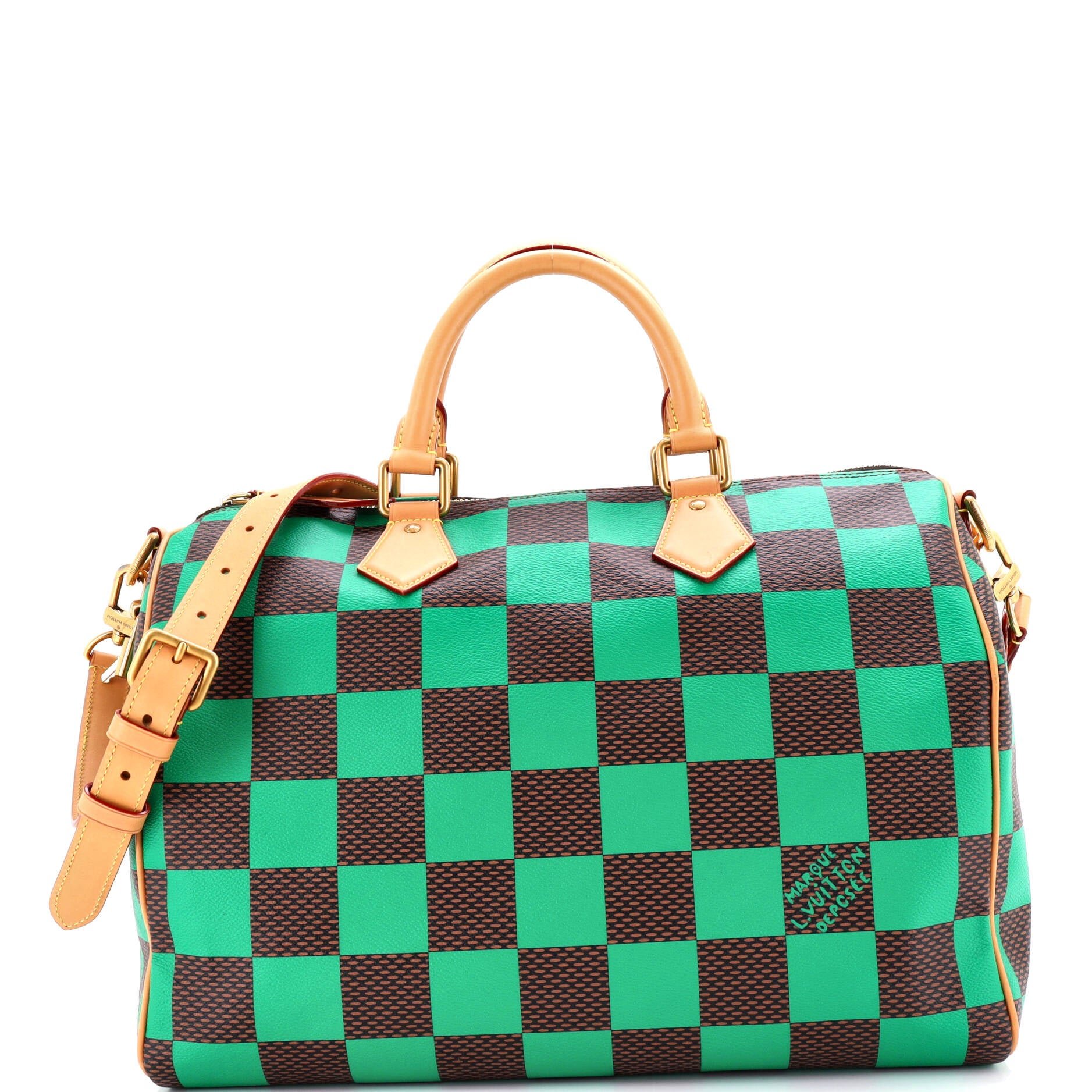 Louis Vuitton Speedy Bandouliere Bag Damier Pop 40