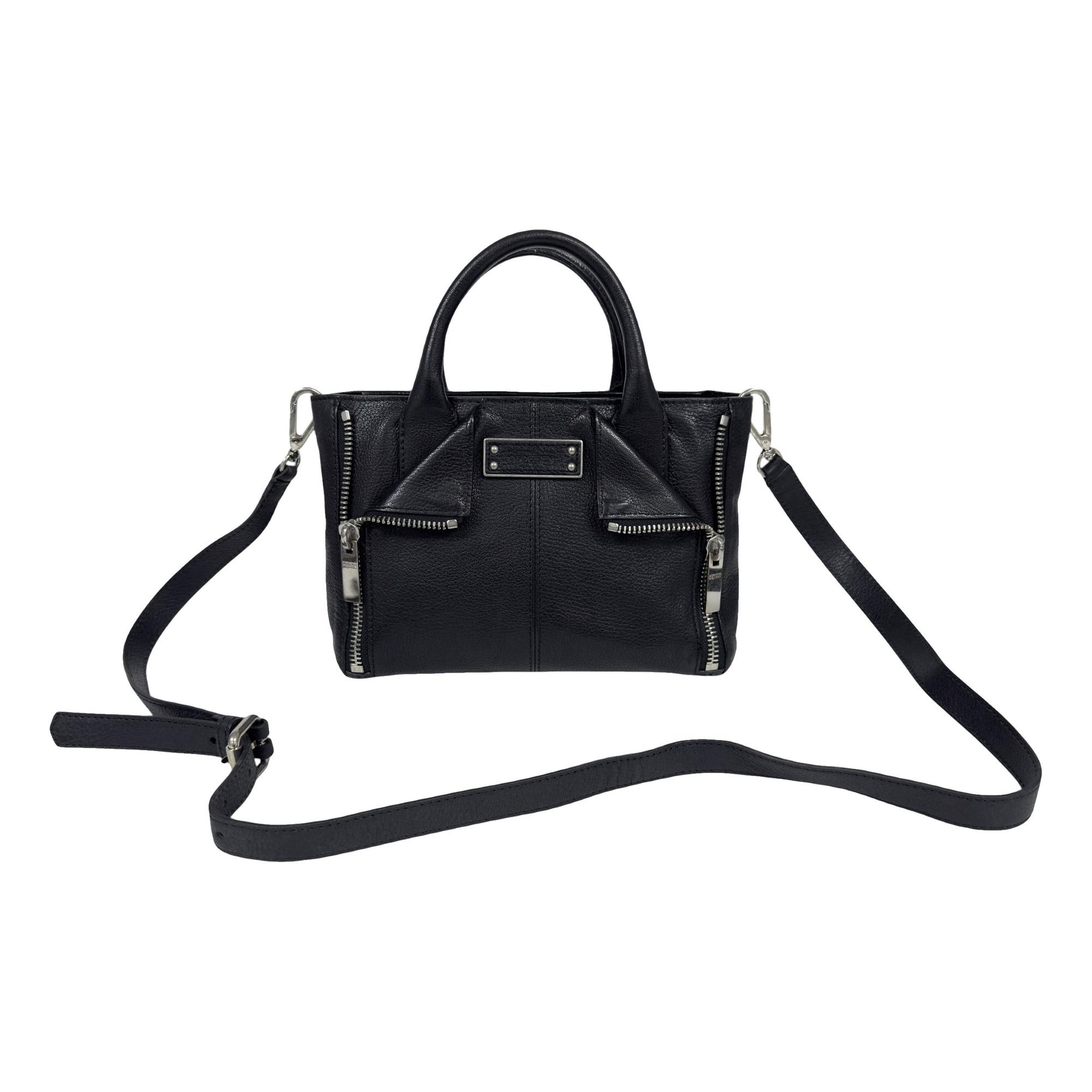 Leather crossbody bag
