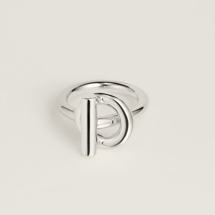 Sans Coloris Echappee Hermes Ring, Medium Model
