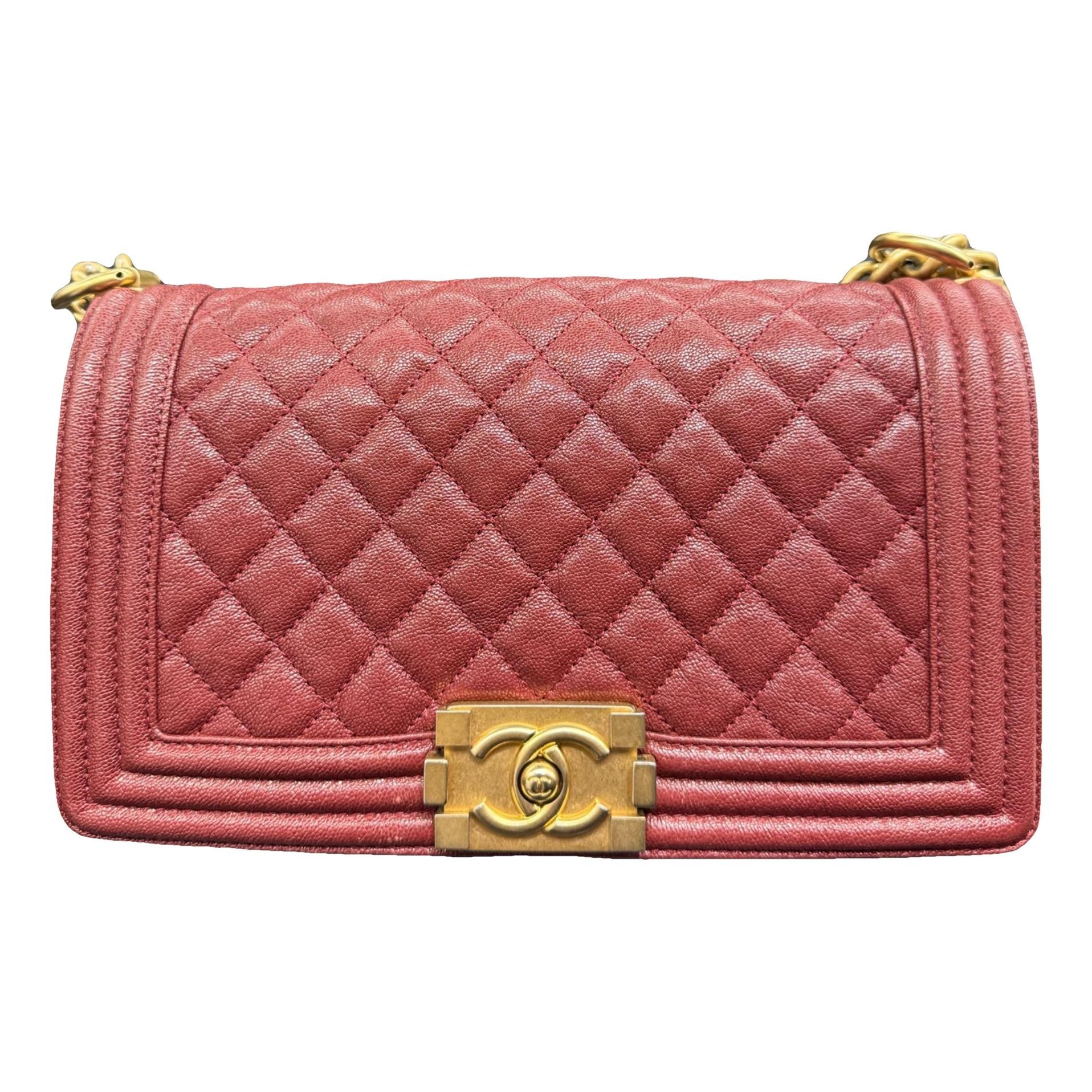 Boy leather crossbody bag