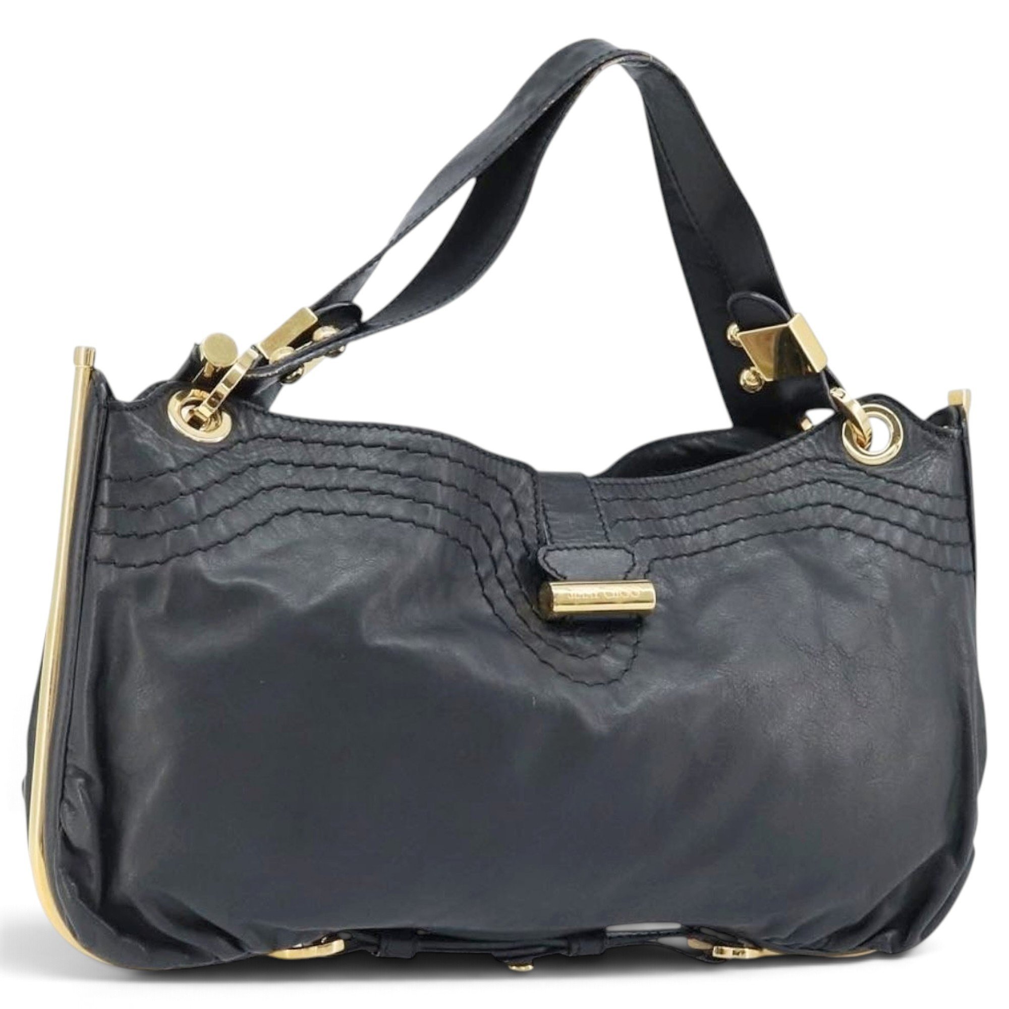 Leather handbag
