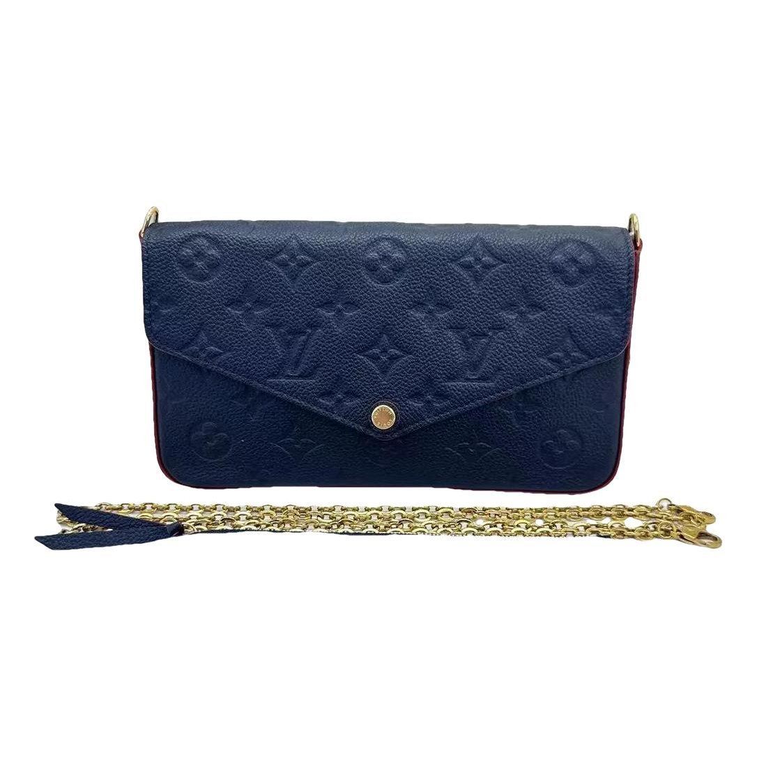 Leather crossbody bag
