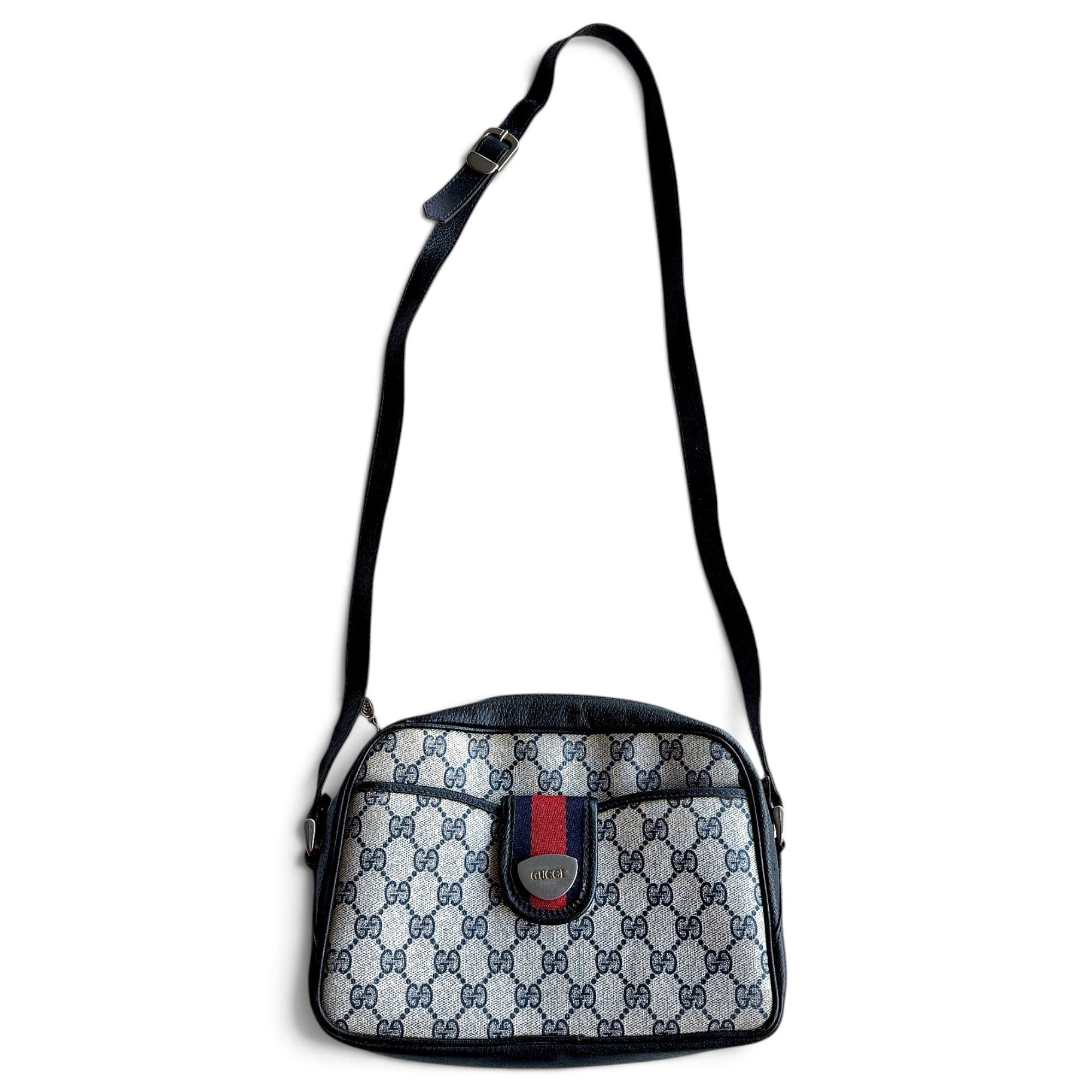Ophidia leather crossbody bag