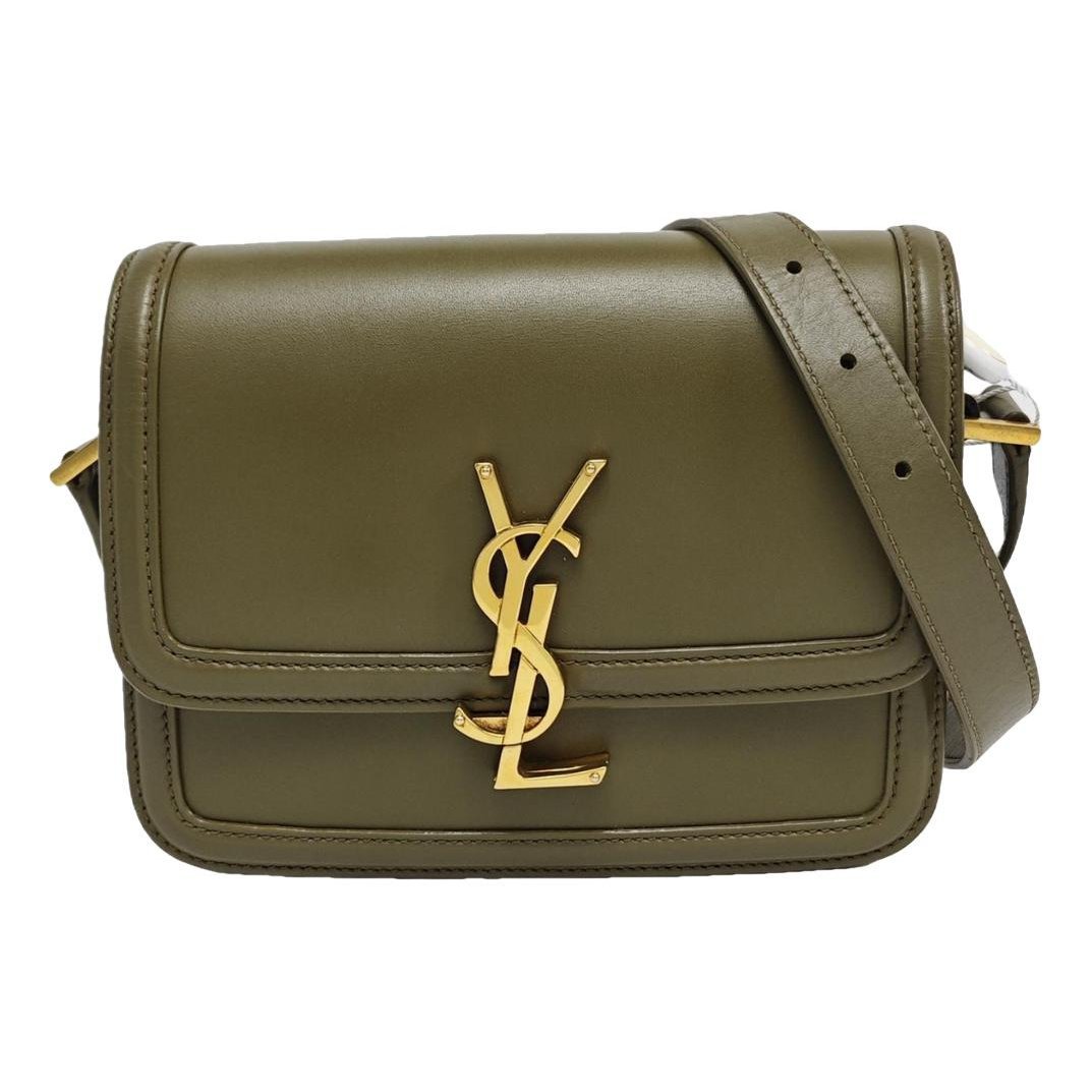 Solférino leather handbag