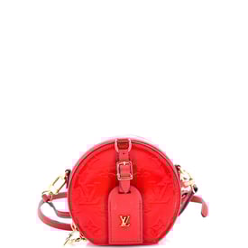 Louis Vuitton Mini Boite Chapeau Bag Monogram Vernis