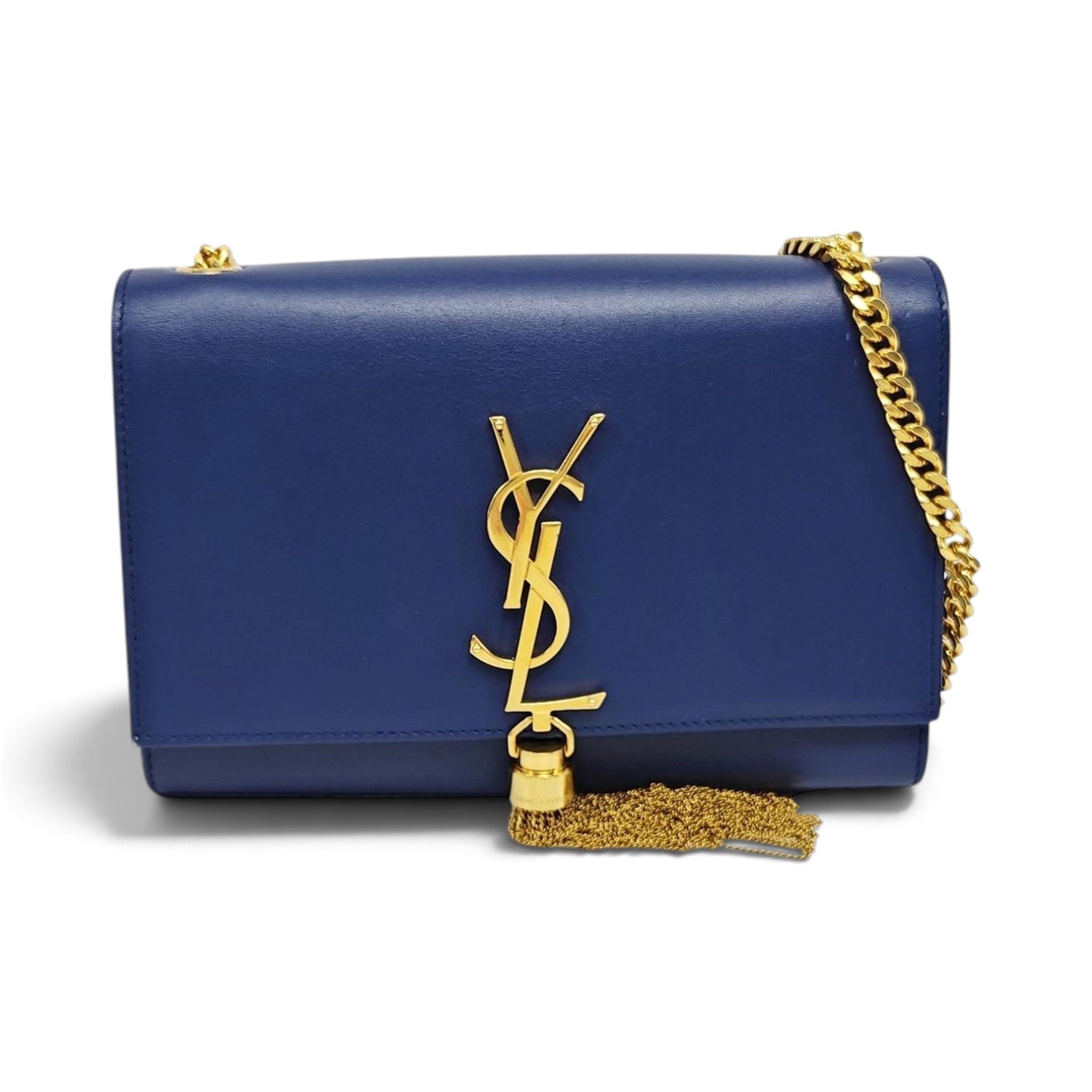 Pompom Kate leather crossbody bag