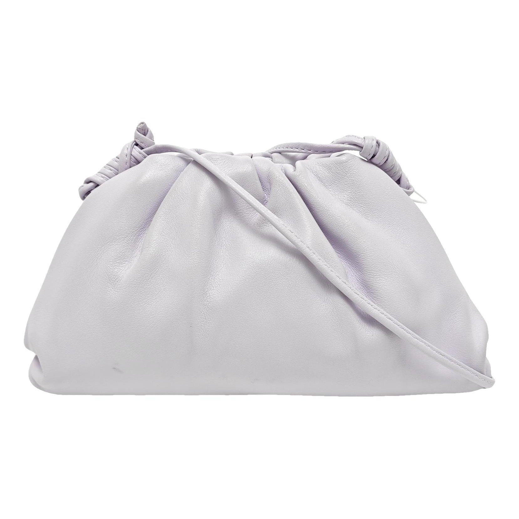 Pouch leather crossbody bag