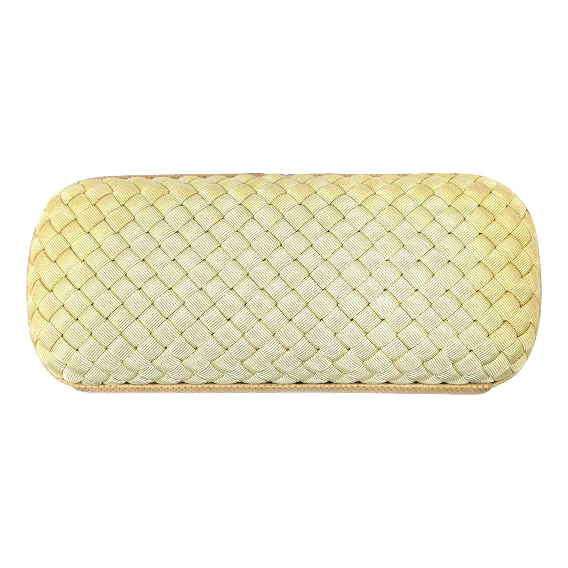 Pochette Knot silk handbag