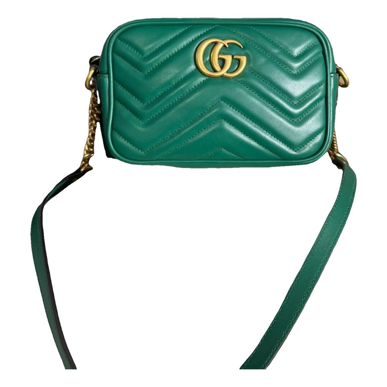 GG Marmont Triple zip leather handbag