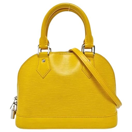 Louis Vuitton Alma leather handbag