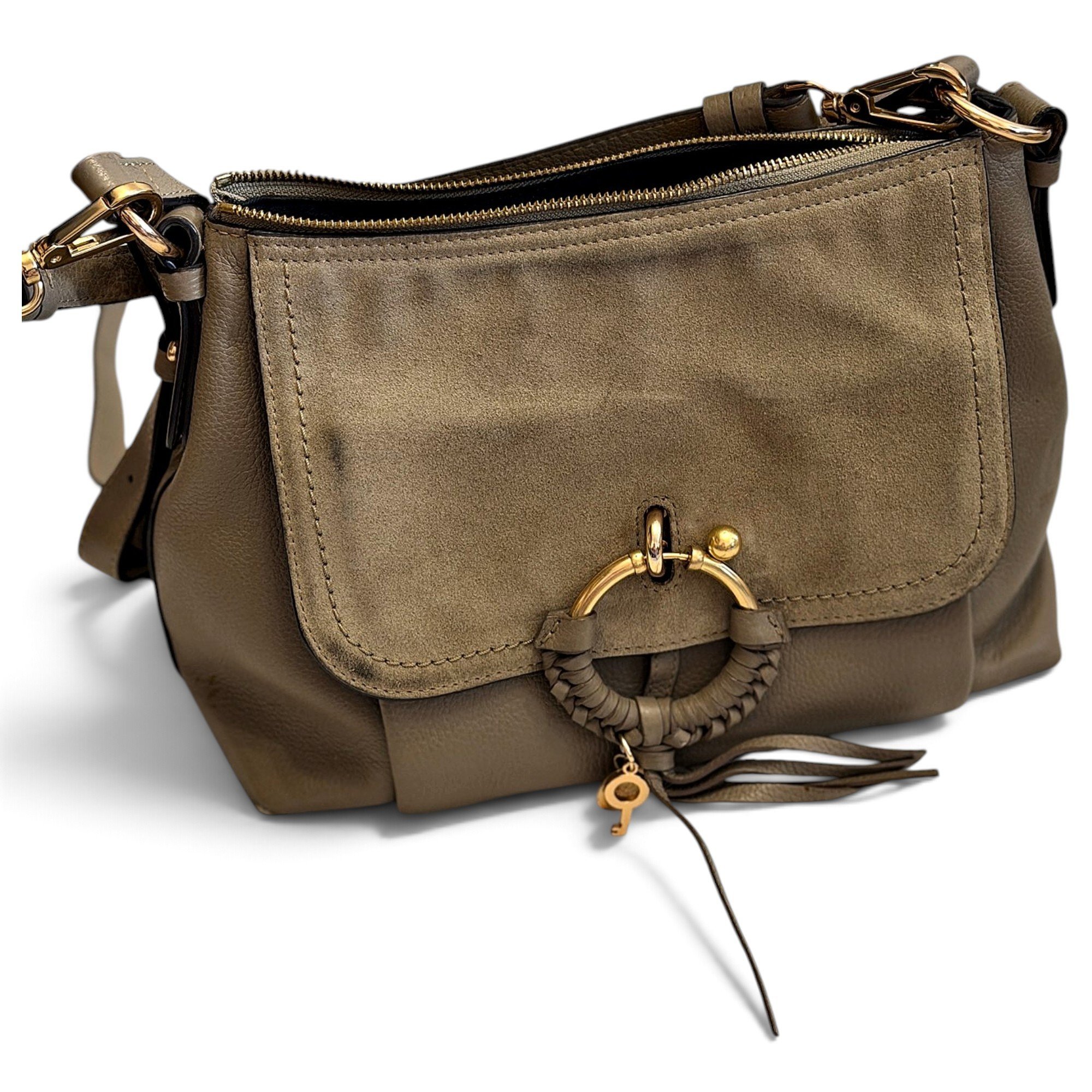 Joan leather handbag