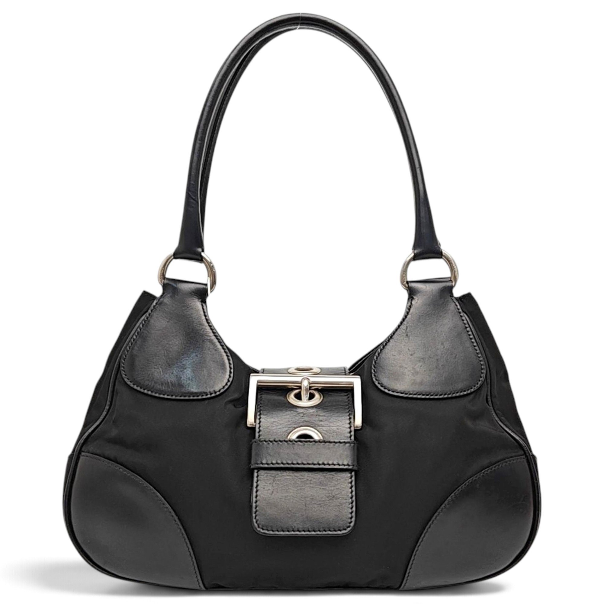 Moon leather handbag