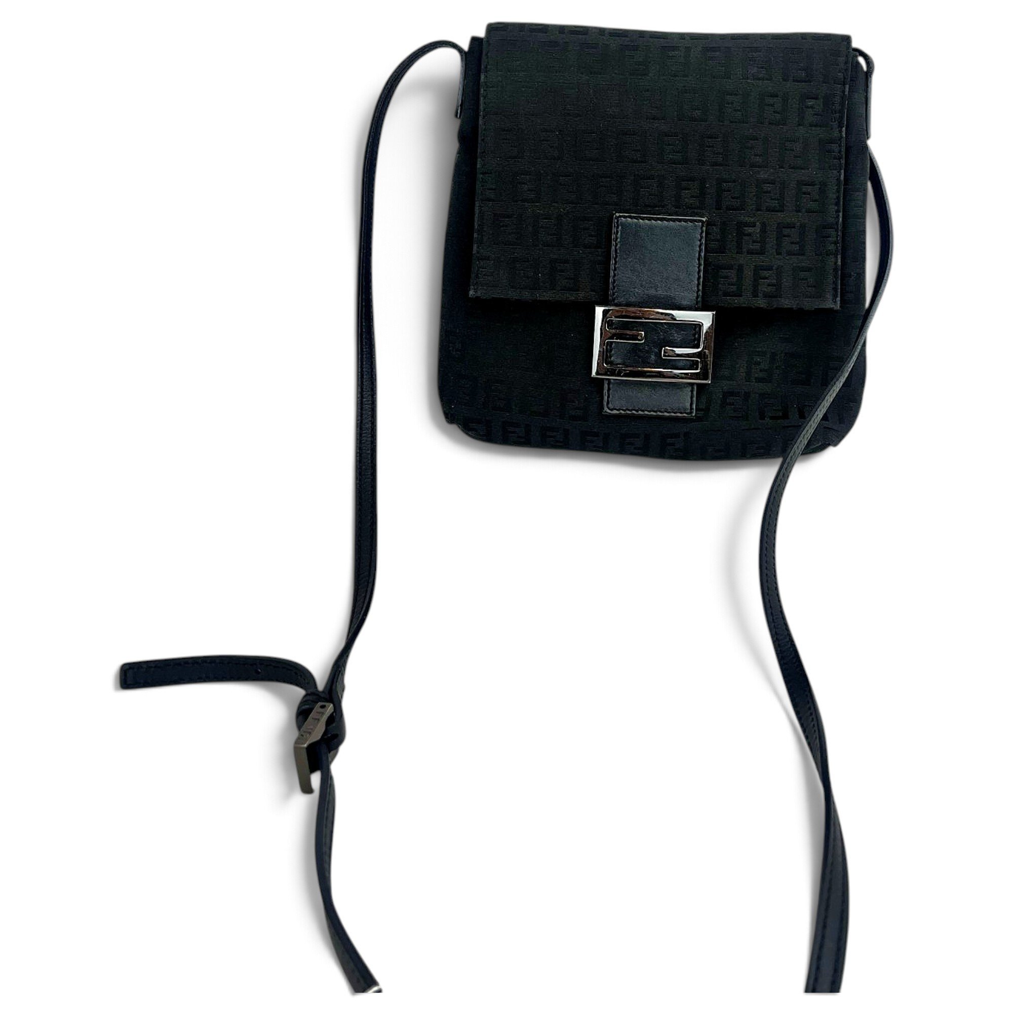 Baguette cloth crossbody bag