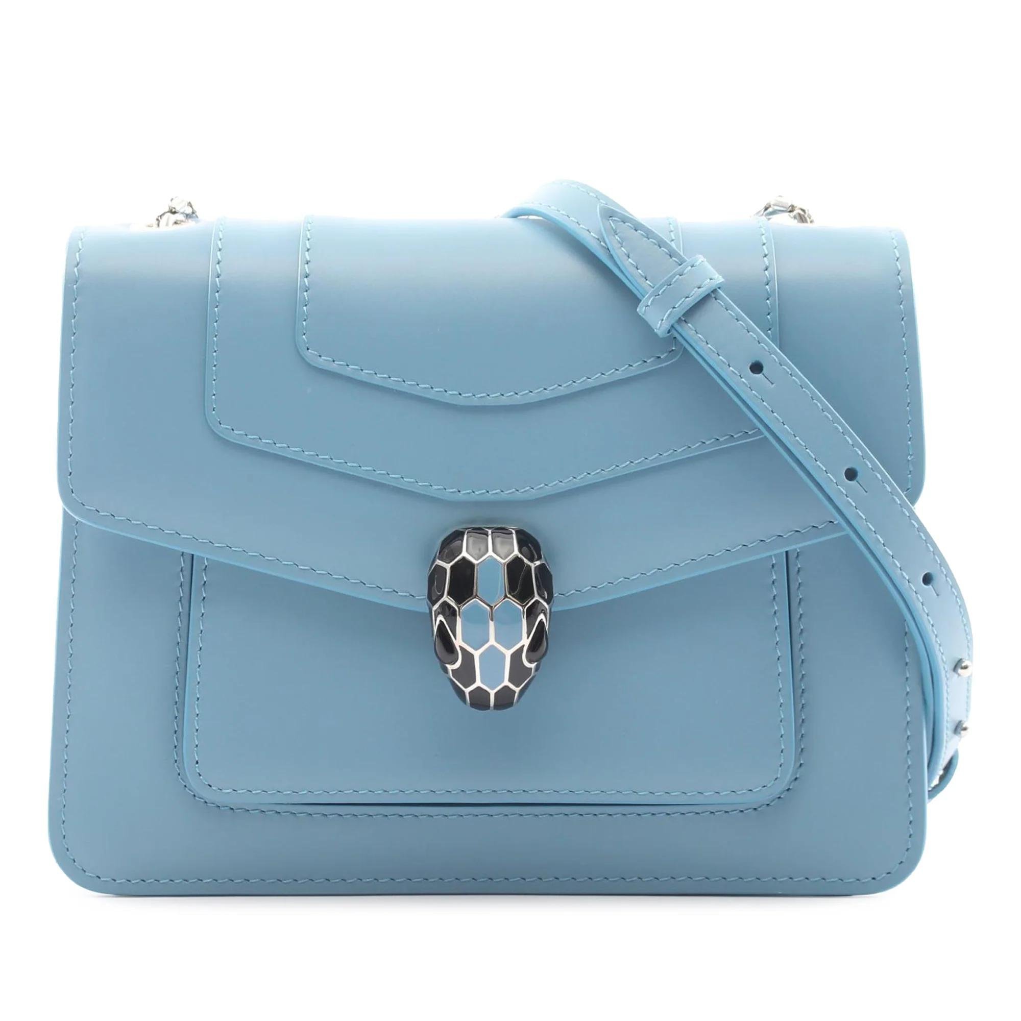 Serpenti pony-style calfskin handbag