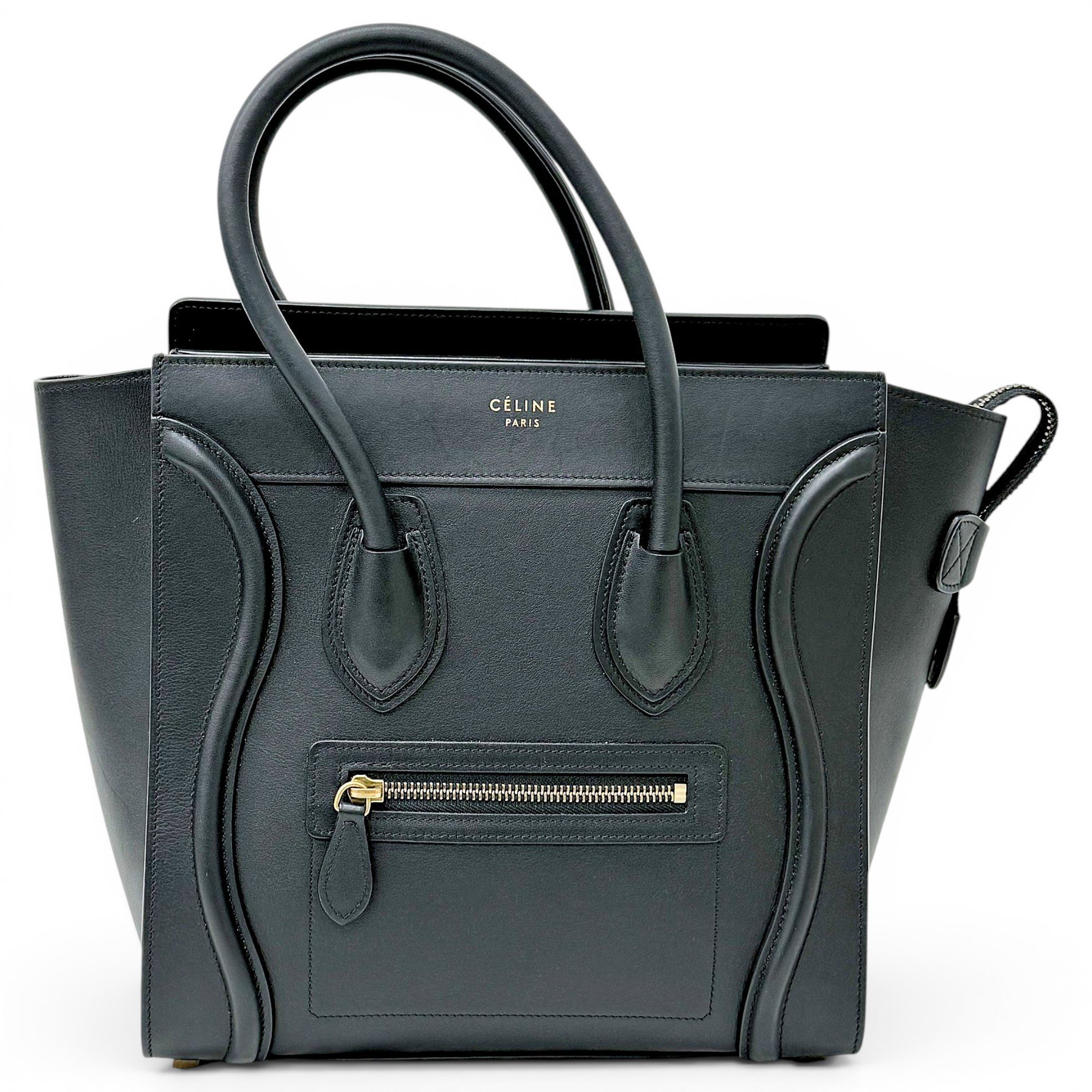 Luggage leather handbag