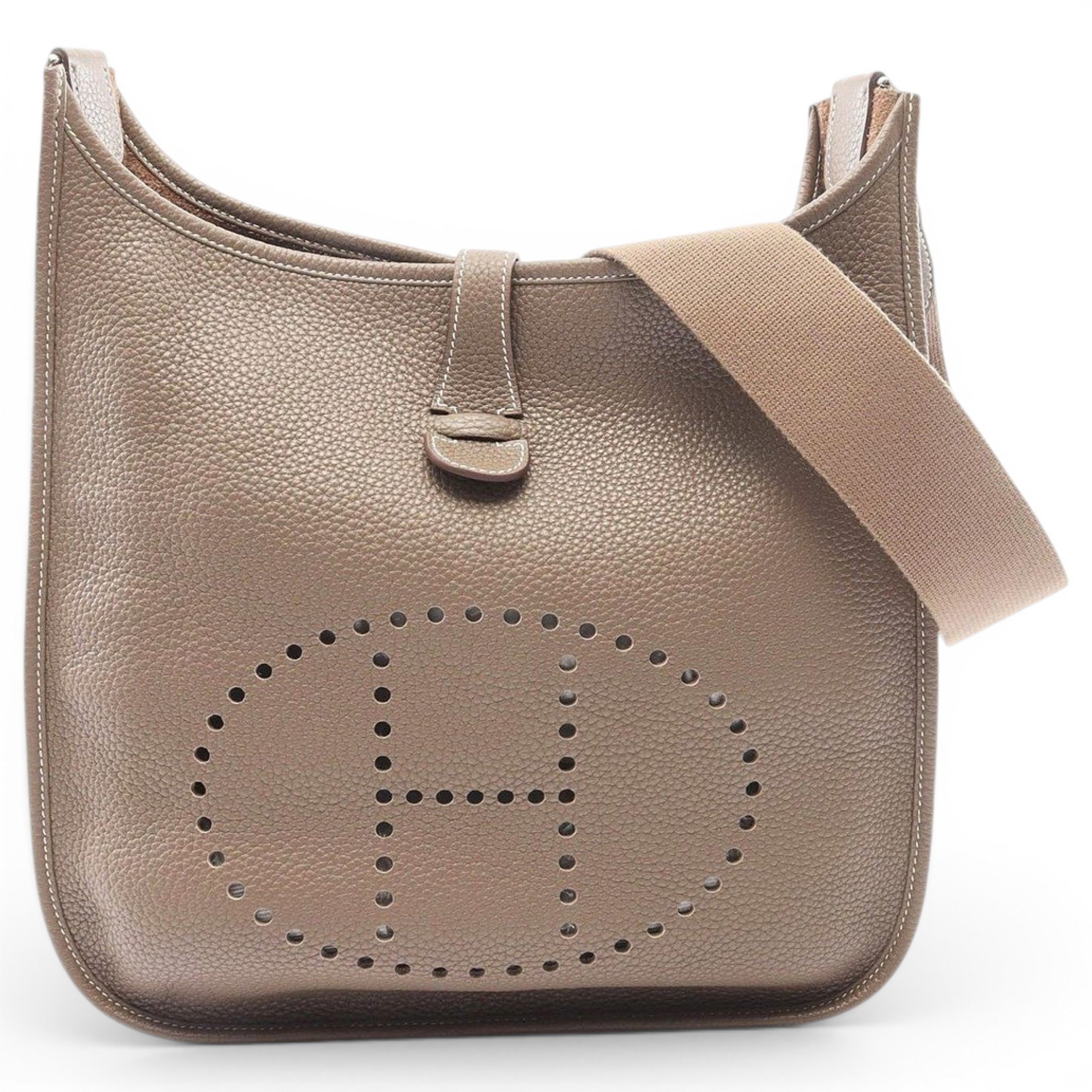 Evelyne leather handbag