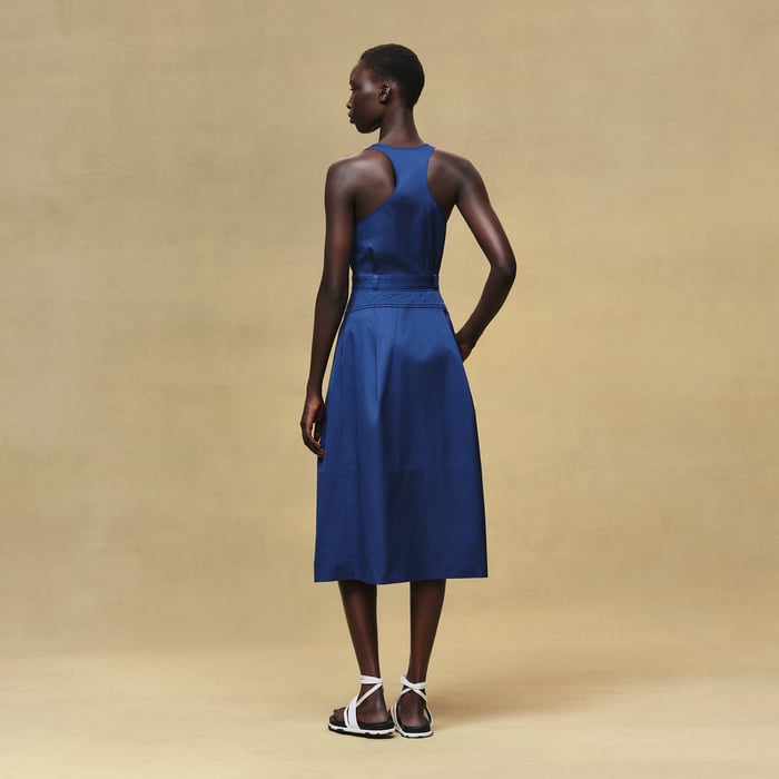 Bleu Lagune Mid-length Dress