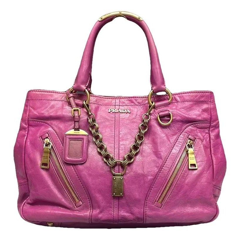 Leather handbag