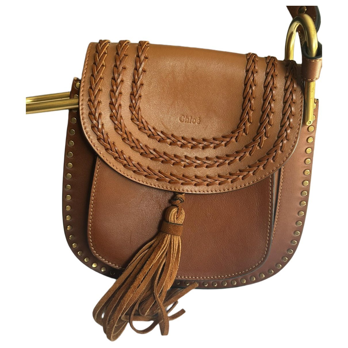 Hudson leather crossbody bag
