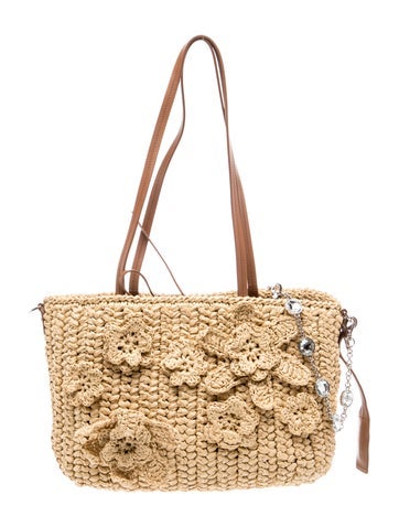 Raffia Shoulder Bag