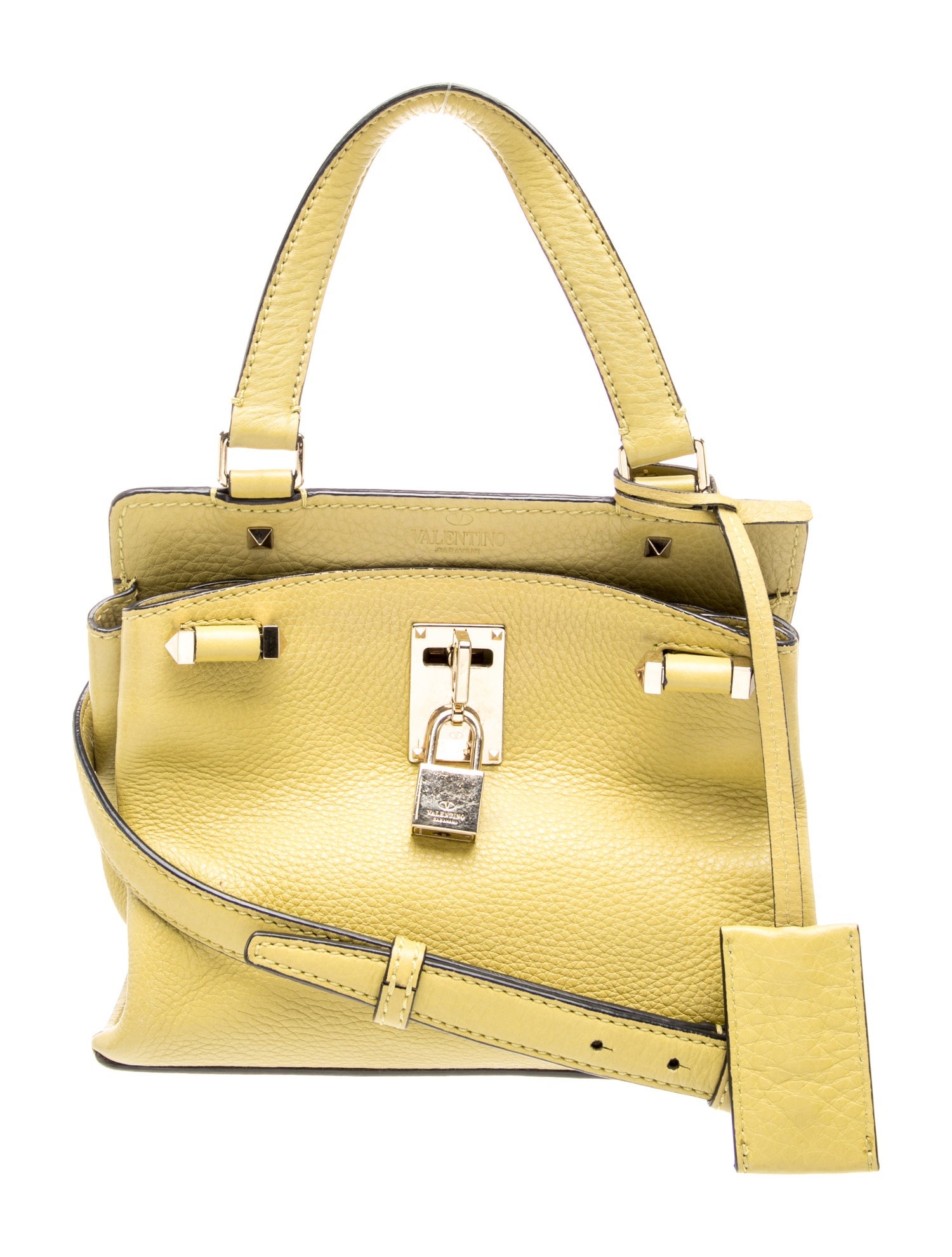Rockstud Top Handle Bag