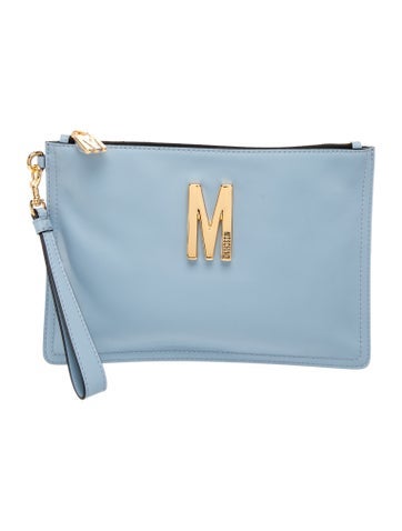 Moschino Leather Clutch