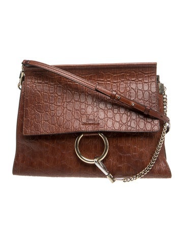 Chloe Leather Faye Medium